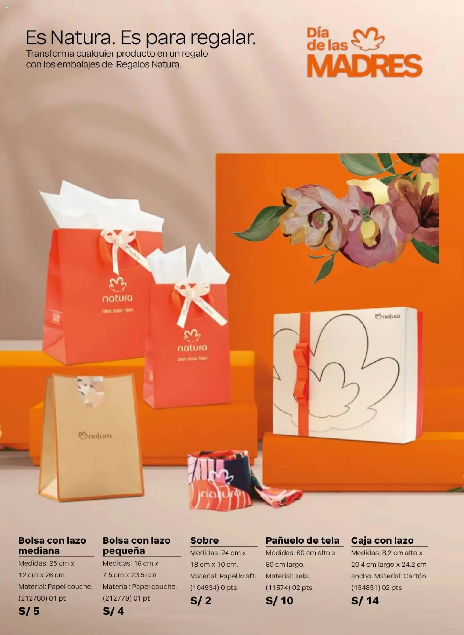 Catálogo Natura válido desde 31.03.2026 | Página: 29 | Productos: Caja, Bolsa