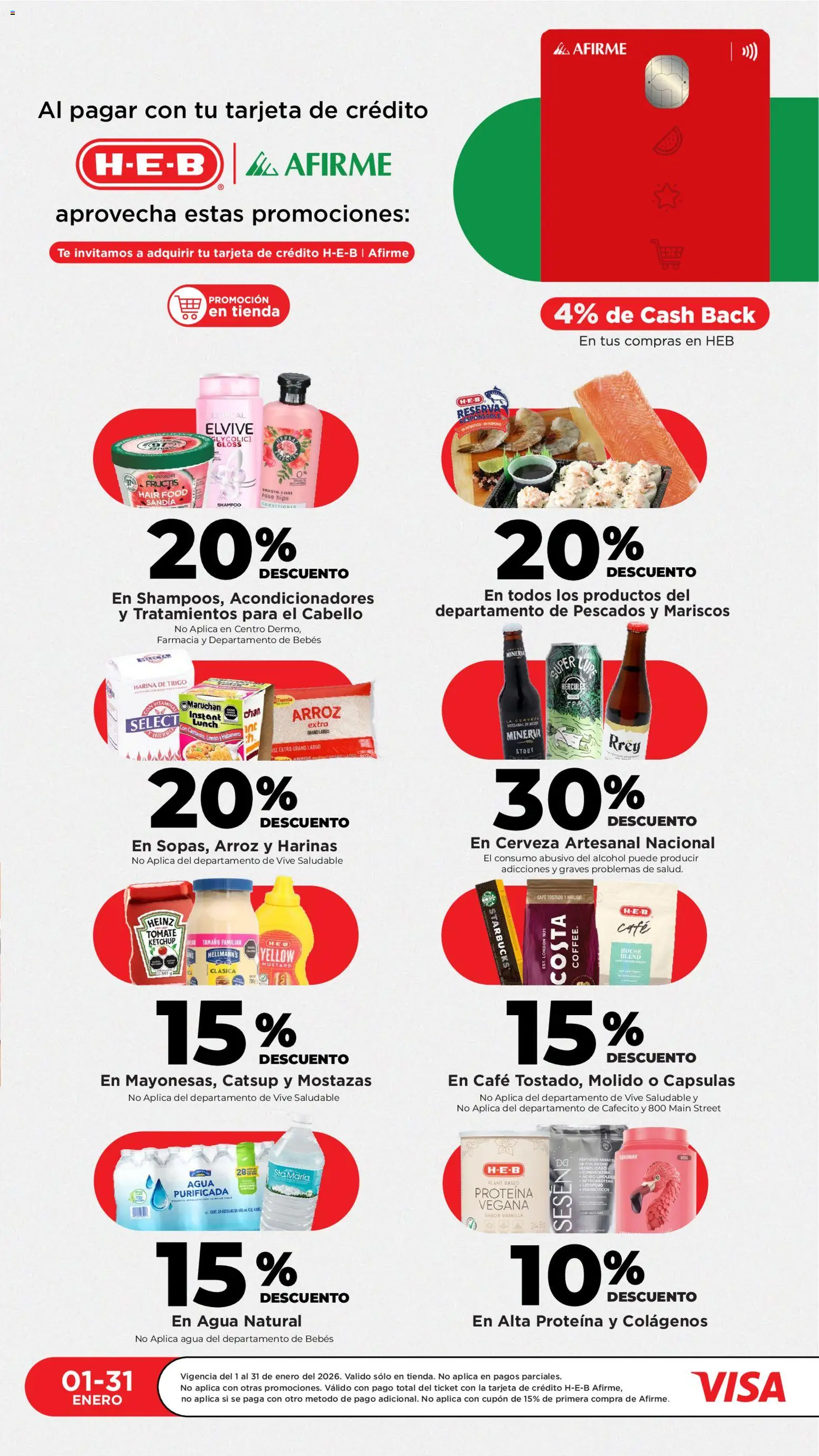 Nuevas ofertas de H-E-B válidas en toda la República Mexicana desde el 09.01.2026. ¡Encuentra las mejores ofertas en H-E-B folleto! | Página: 13 | Productos: Harina, Sandía, Tomate, Arroz