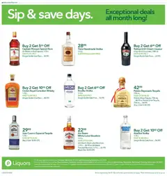 Preview of Publix weekly ads valid from 11.12.2025 | Page: 4 | Products: Bourbon, Cream, Vodka