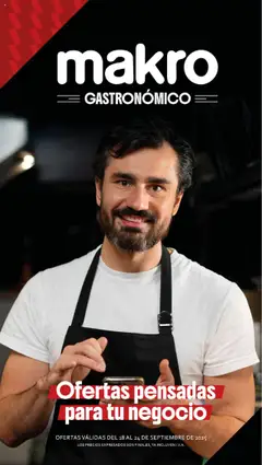 Vista previa Makro ofertas válido desde el 18.09.2025