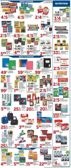 United Supermarkets Weekly Ad - valid from 16.07.2025 | Page: 5 | Products: Peppermint, Sour cream, Notebook, Onion