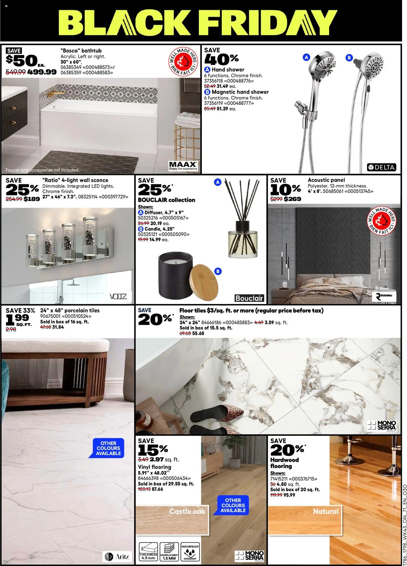 Rona flyer valid from 20.11.2025 | Page: 9 | Products: Box, Shower
