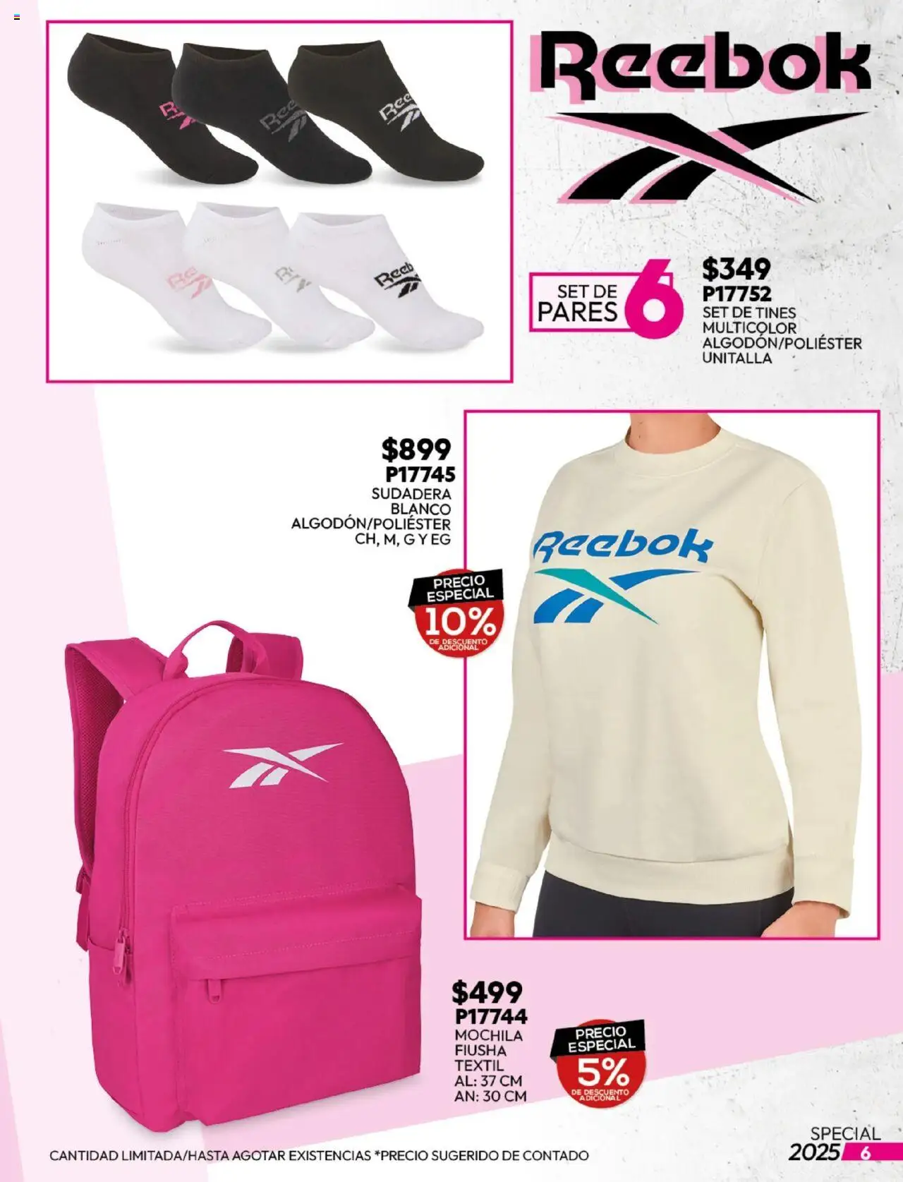 Nuevas ofertas de Cklass válidas en toda la República Mexicana desde el 25.08.2025. ¡Encuentra las mejores ofertas en Cklass - Catálogo Sportweek! | Página: 7 | Productos: Mochila, Sudadera