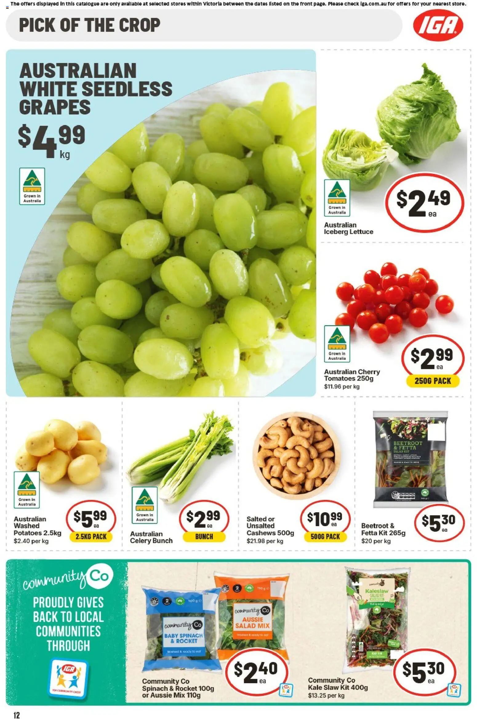 IGA catalogue - valid from 04.02.2026 | Page: 18 | Products: Chocolate, Pizza, Muffins, Bakery