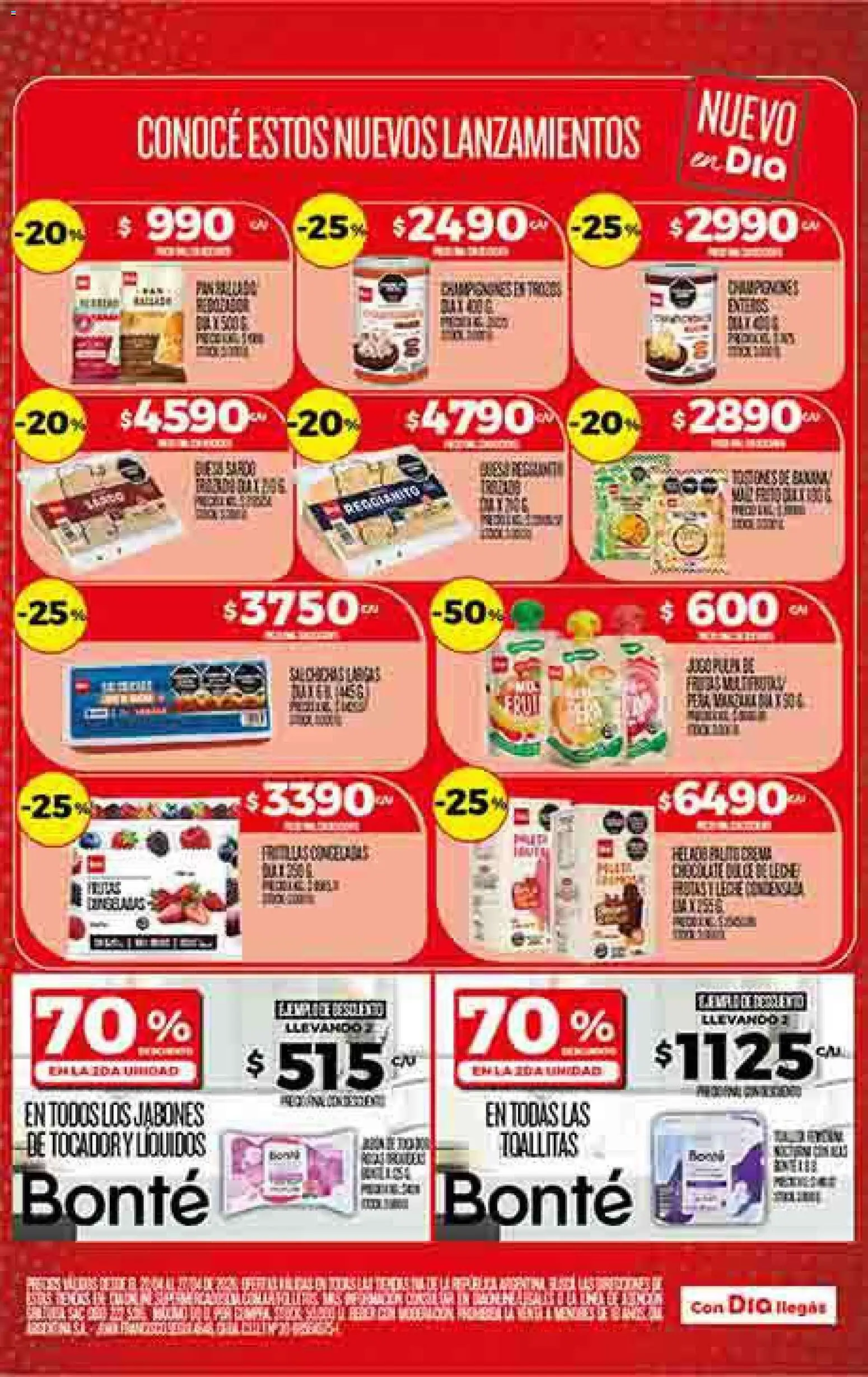 Dia - Ofertas - Todas las tiendas │ válido desde el 22.04.2026 | Página: 2 | Productos: Leche