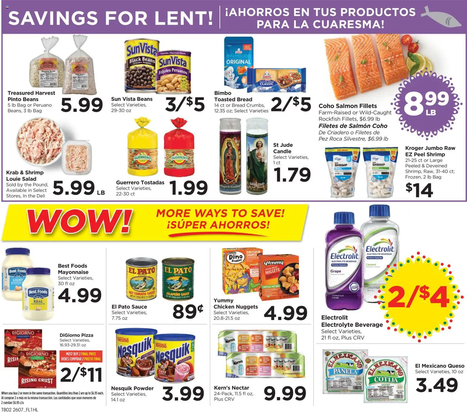Food 4 Less Weekly Ad - valid from 18.03.2026 | Page: 3 | Products: Pan, Bread, Peach, Bag