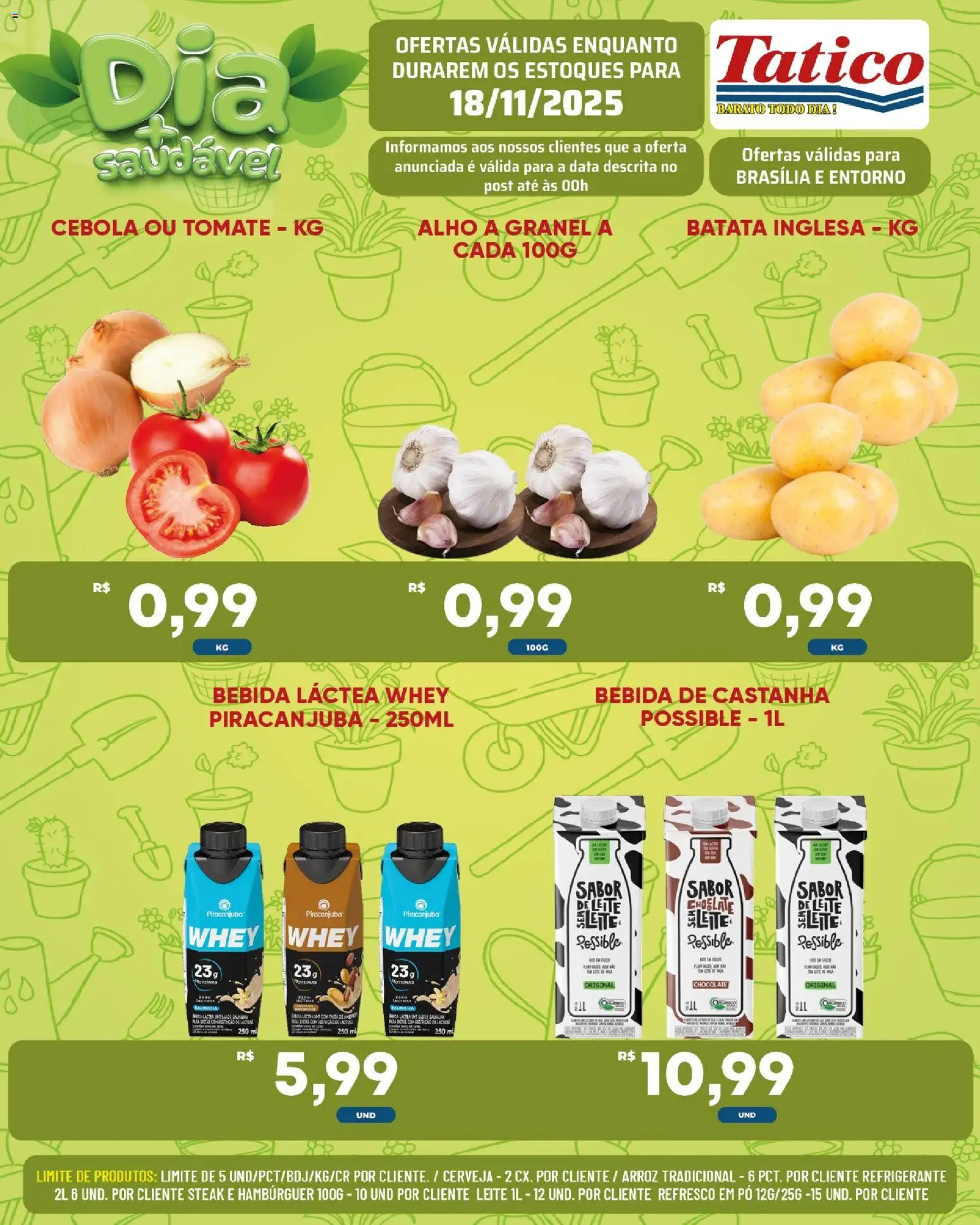 Tatico Folheto - válido de 19.11.2025 | Página: 27 | Produtos: Refresco, Leite, Refrigerante, Batata
