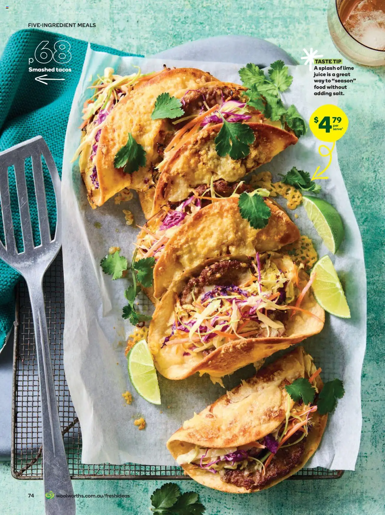 Woolworths catalogue - valid from 01.10.2025 | Page: 74 | Products: Juice, Lime