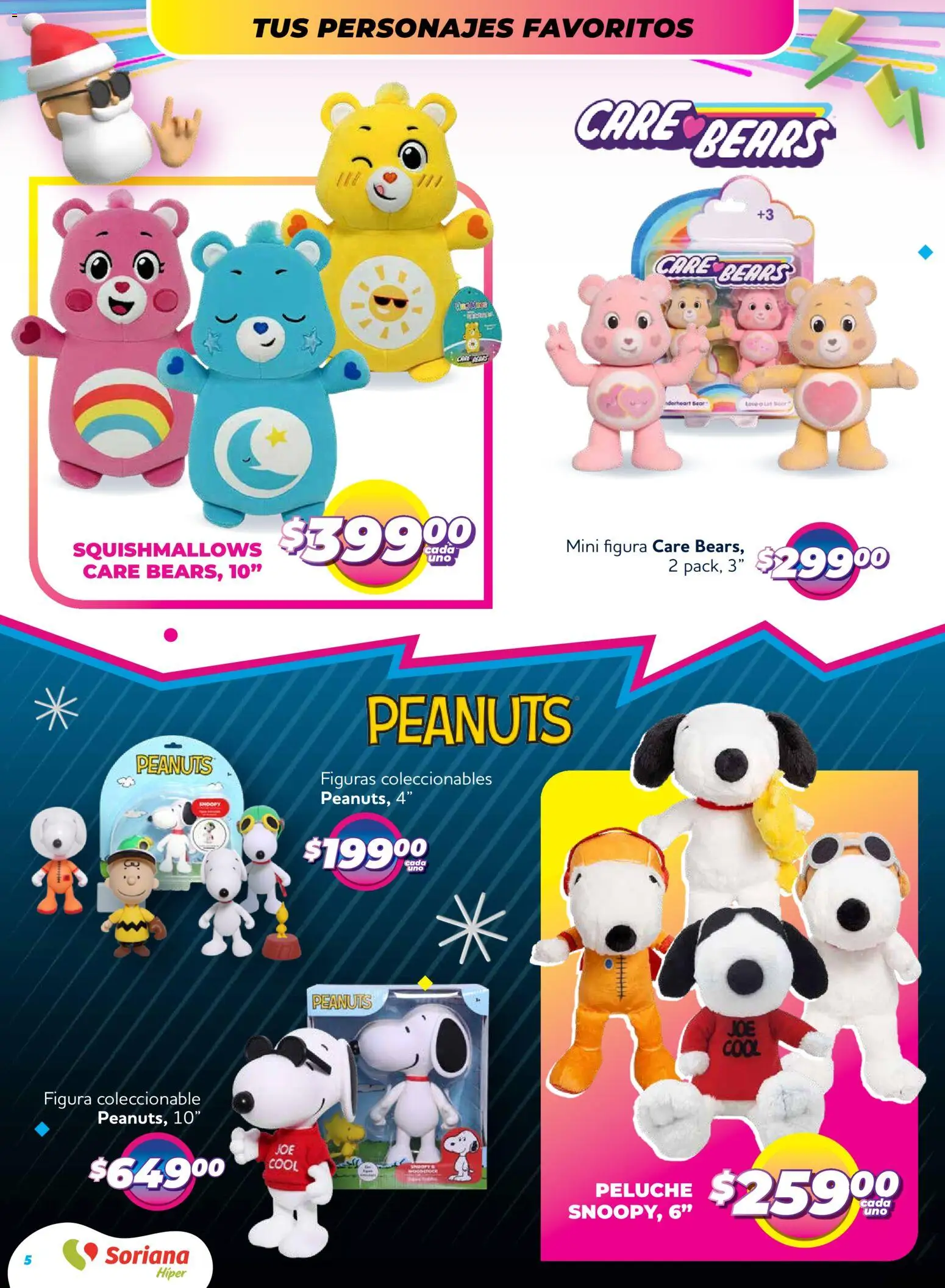 Nuevas ofertas de Soriana válidas en toda la República Mexicana desde el 27.11.2025. ¡Encuentra las mejores ofertas en Soriana - Reino de los Juguetes Híper Nacional! | Página: 5