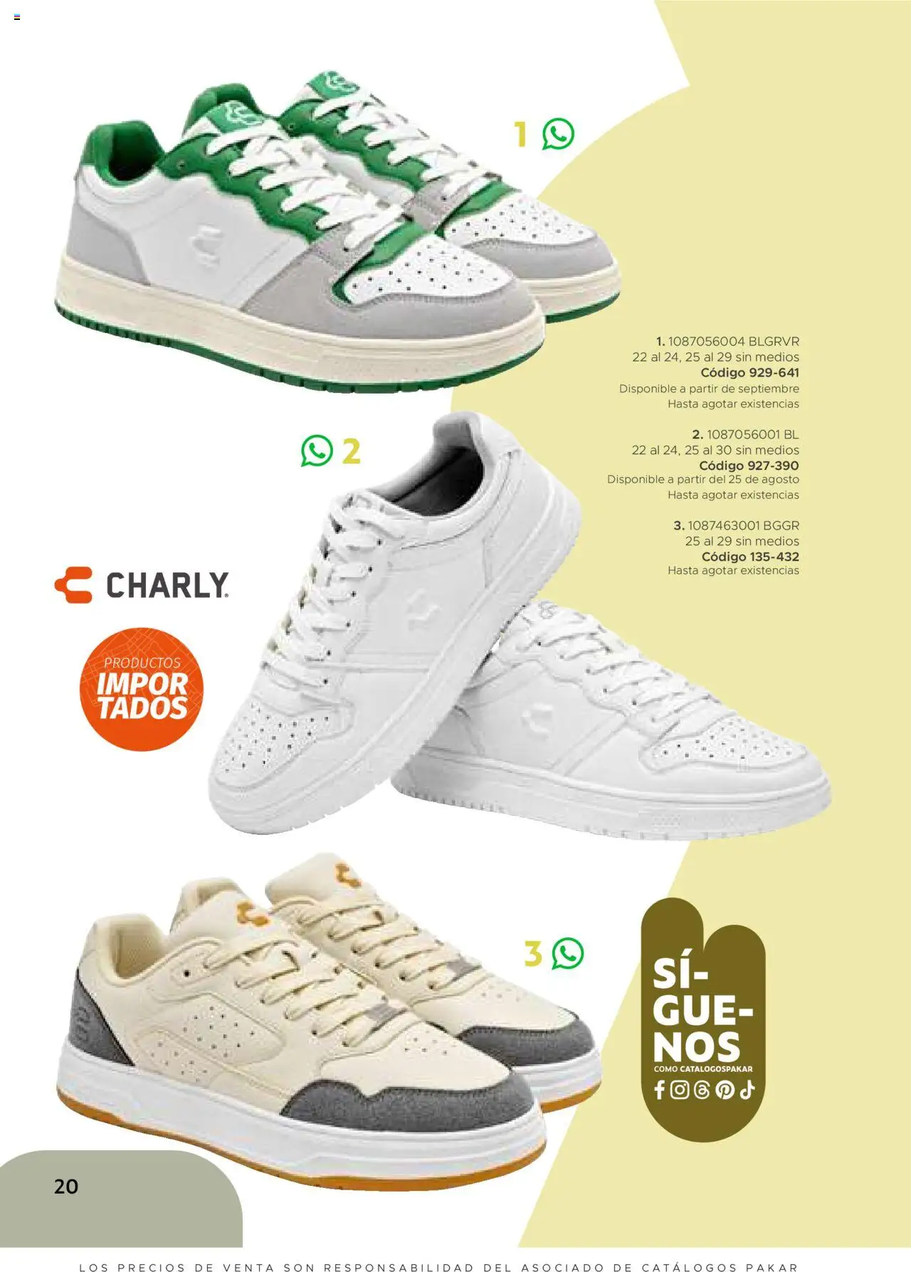 Nuevas ofertas de SC Pakar válidas en toda la República Mexicana desde el 24.07.2025. ¡Encuentra las mejores ofertas en SC Pakar - Catálogo Hombre otoño / invierno! | Página: 20