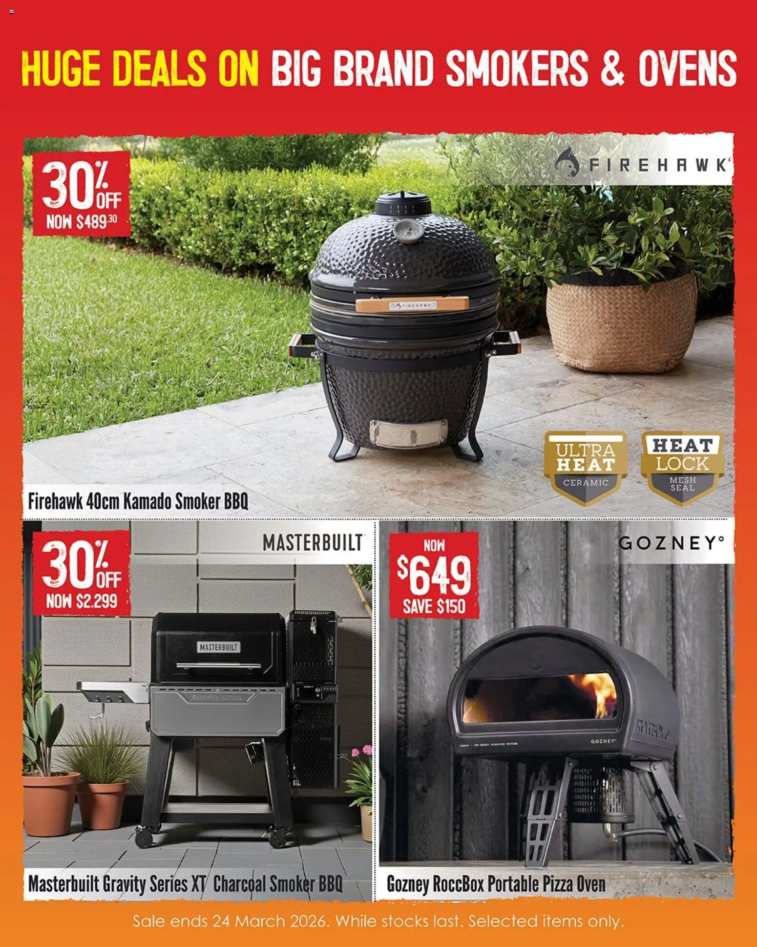 Barbeques Galore catalogue - valid from 05.03.2026 | Page: 3 | Products: Pizza, Portable, Oven