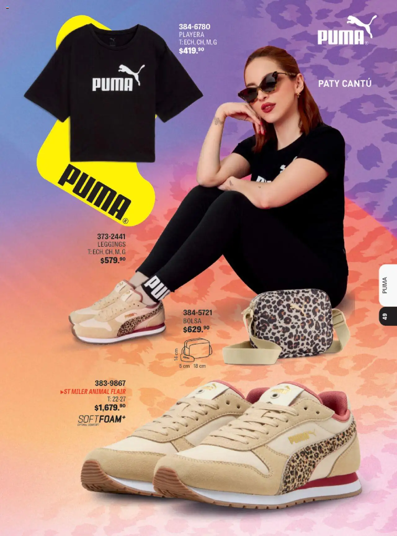 Nuevas ofertas de Andrea válidas en toda la República Mexicana desde el 13.08.2025. ¡Encuentra las mejores ofertas en Andrea - Catálogo Andrea Sport! | Página: 46 | Productos: Leggings, Bolsa, Playera