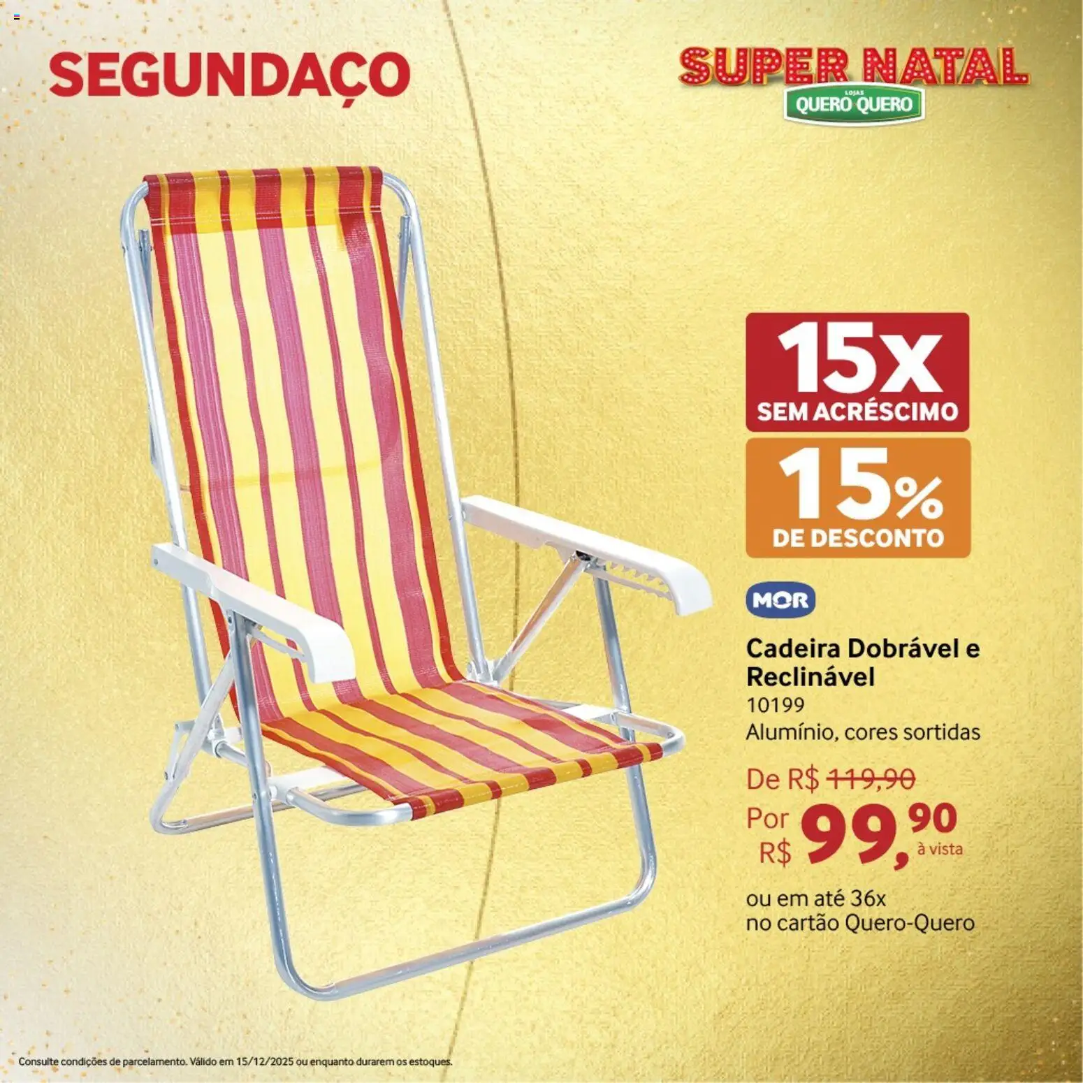 Lojas Quero-Quero Folheto - válido de 15.12.2025 | Página: 8 | Produtos: Cadeira
