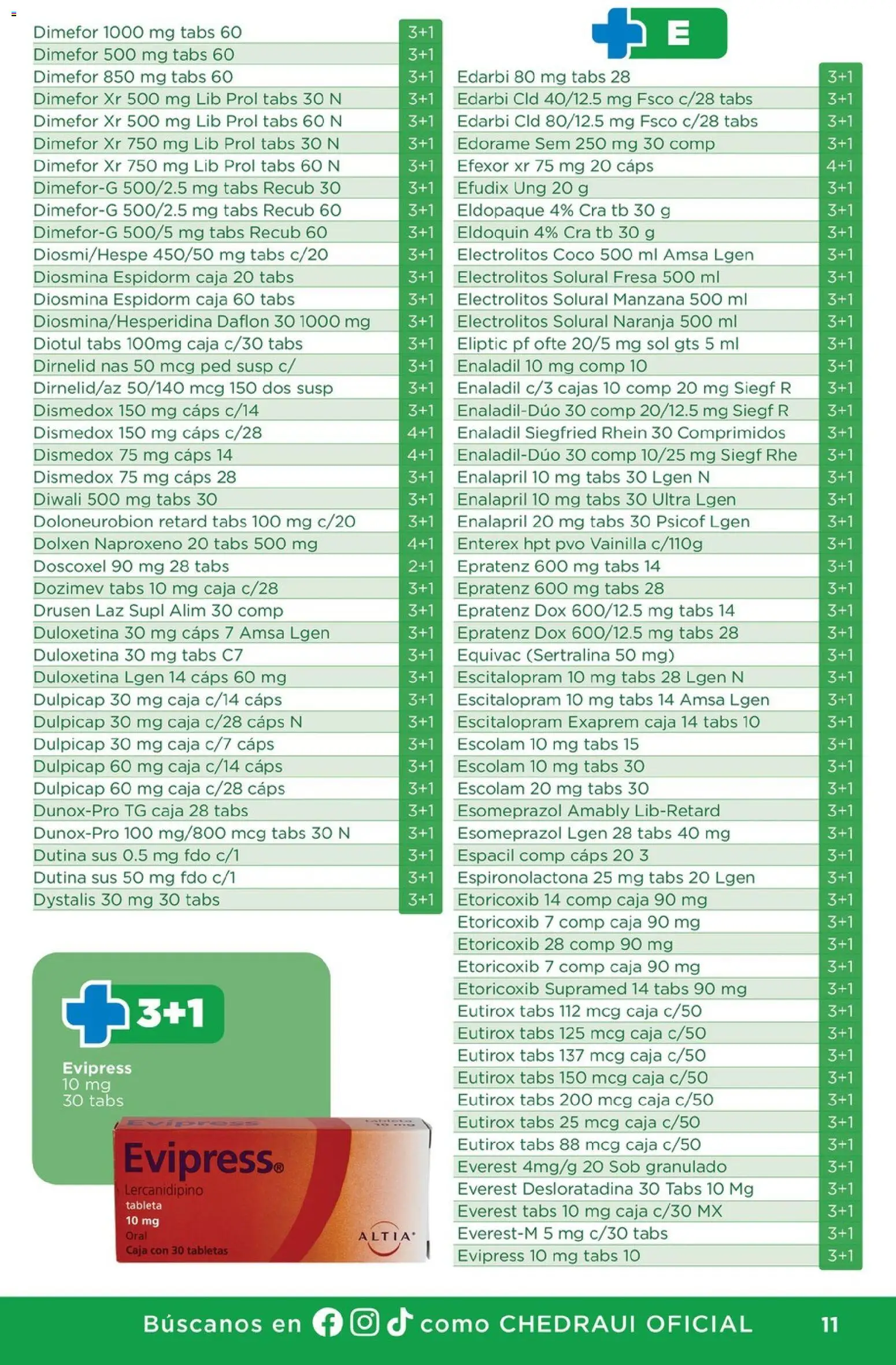 Nuevas ofertas de Chedraui válidas en toda la República Mexicana desde el 27.03.2026. ¡Encuentra las mejores ofertas en Chedraui folleto Promociones Exclusivas! | Página: 11 | Productos: Fresa, Manzana, Caja, Tableta
