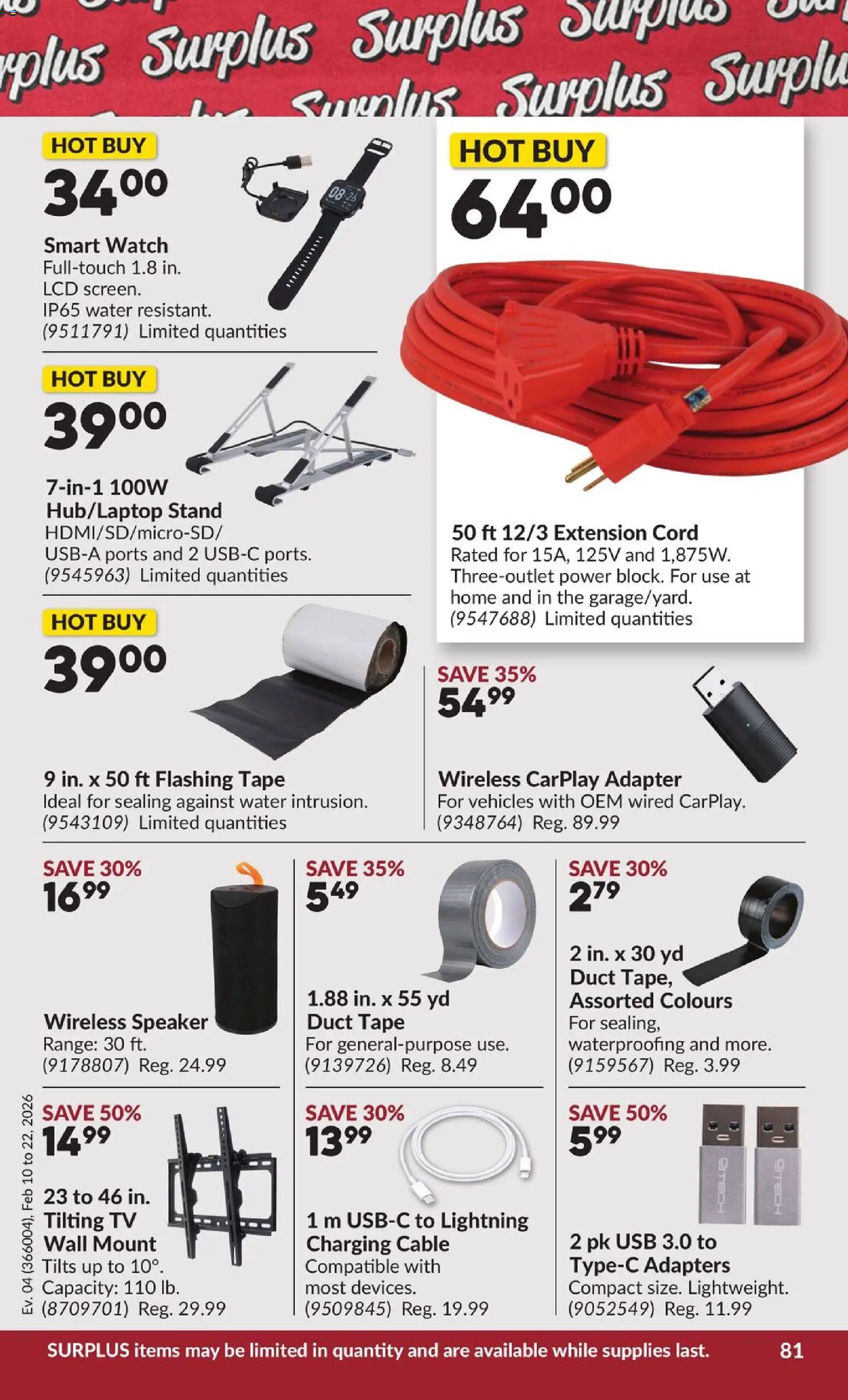 Princess Auto flyer valid from 10.02.2026 | Page: 86