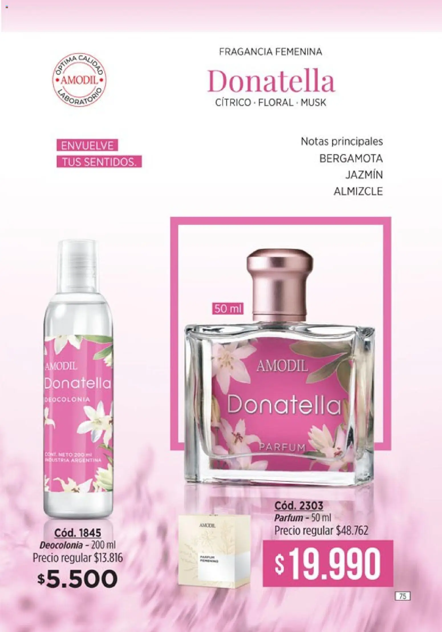 Catálogo Amodil Campaña 5 │ válido desde el 01.03.2026 | Página: 75 | Productos: Fragancia