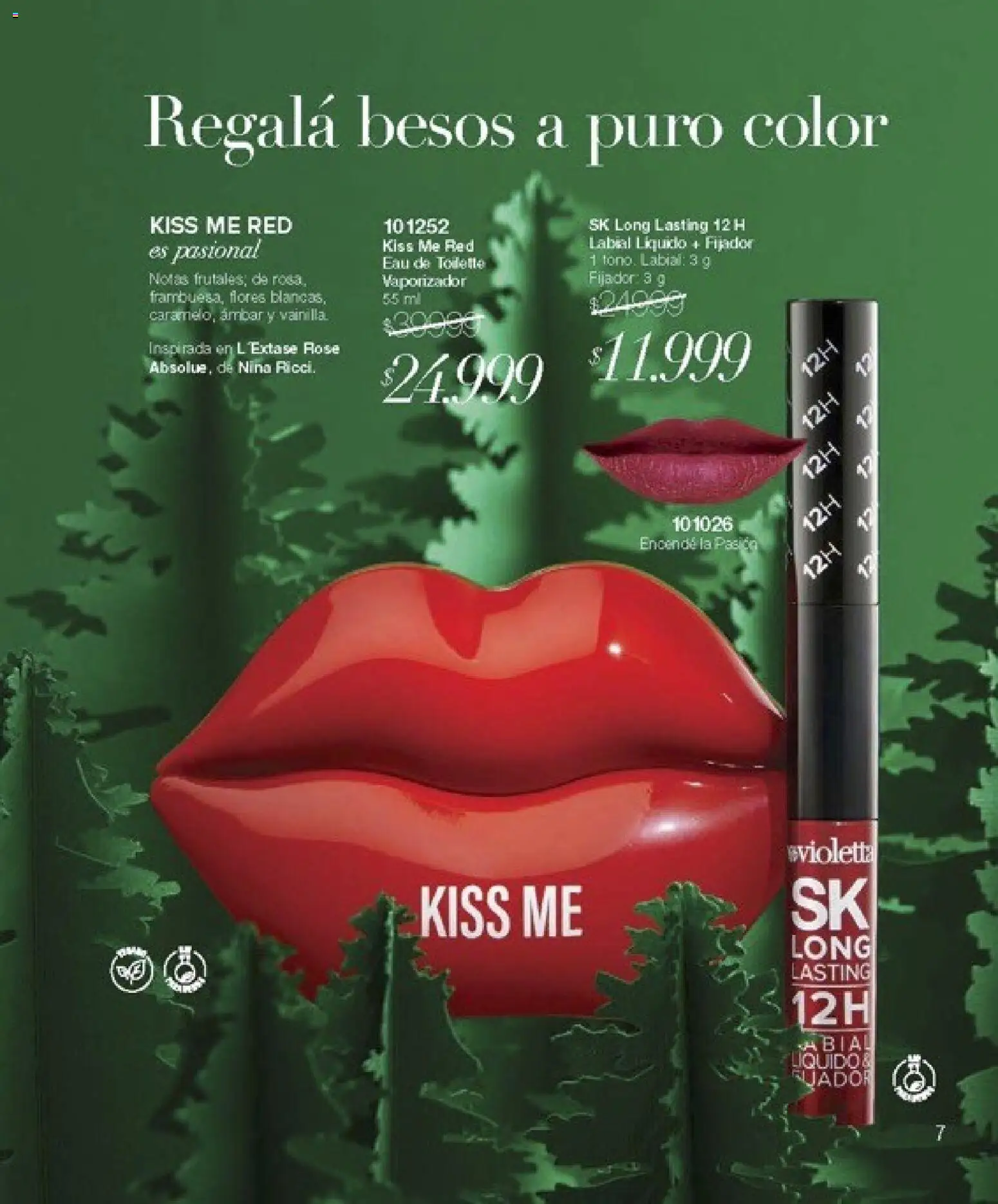 Violetta catálogo │ válido desde el 30.10.2025 | Página: 7 | Productos: Eau de toilette, Fijador