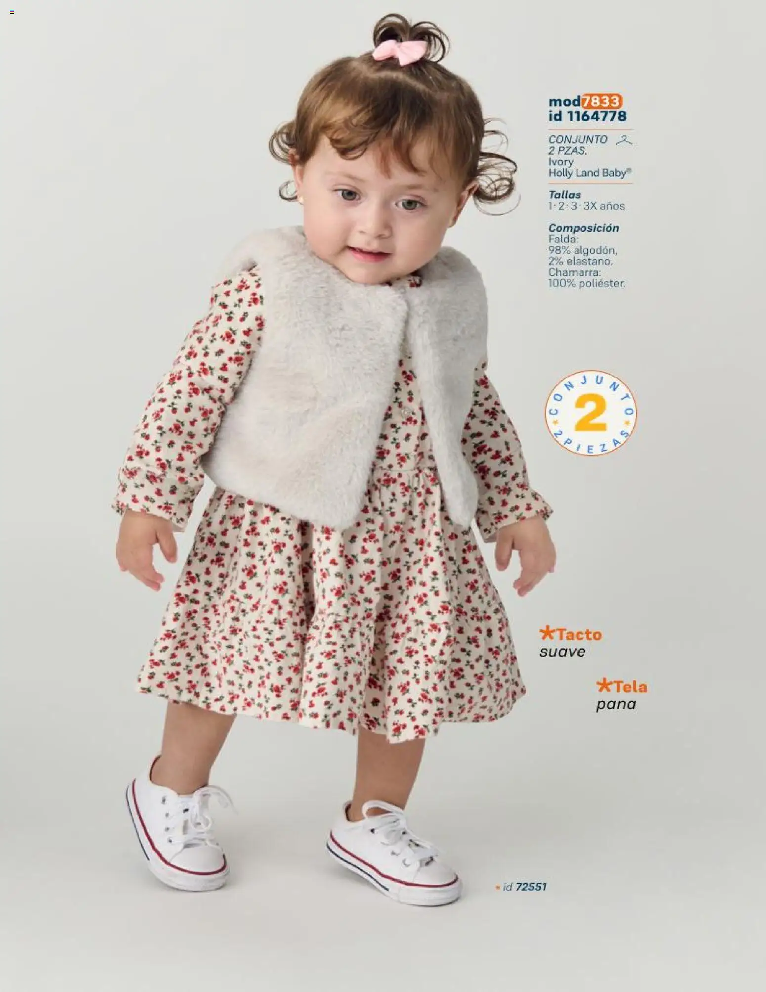 Nuevas ofertas de Price Shoes válidas en toda la República Mexicana desde el 21.10.2025. ¡Encuentra las mejores ofertas en Price Shoes catálogo KIids Oto-Inv 2025! | Página: 15 | Productos: Chamarra, Conjunto, Falda
