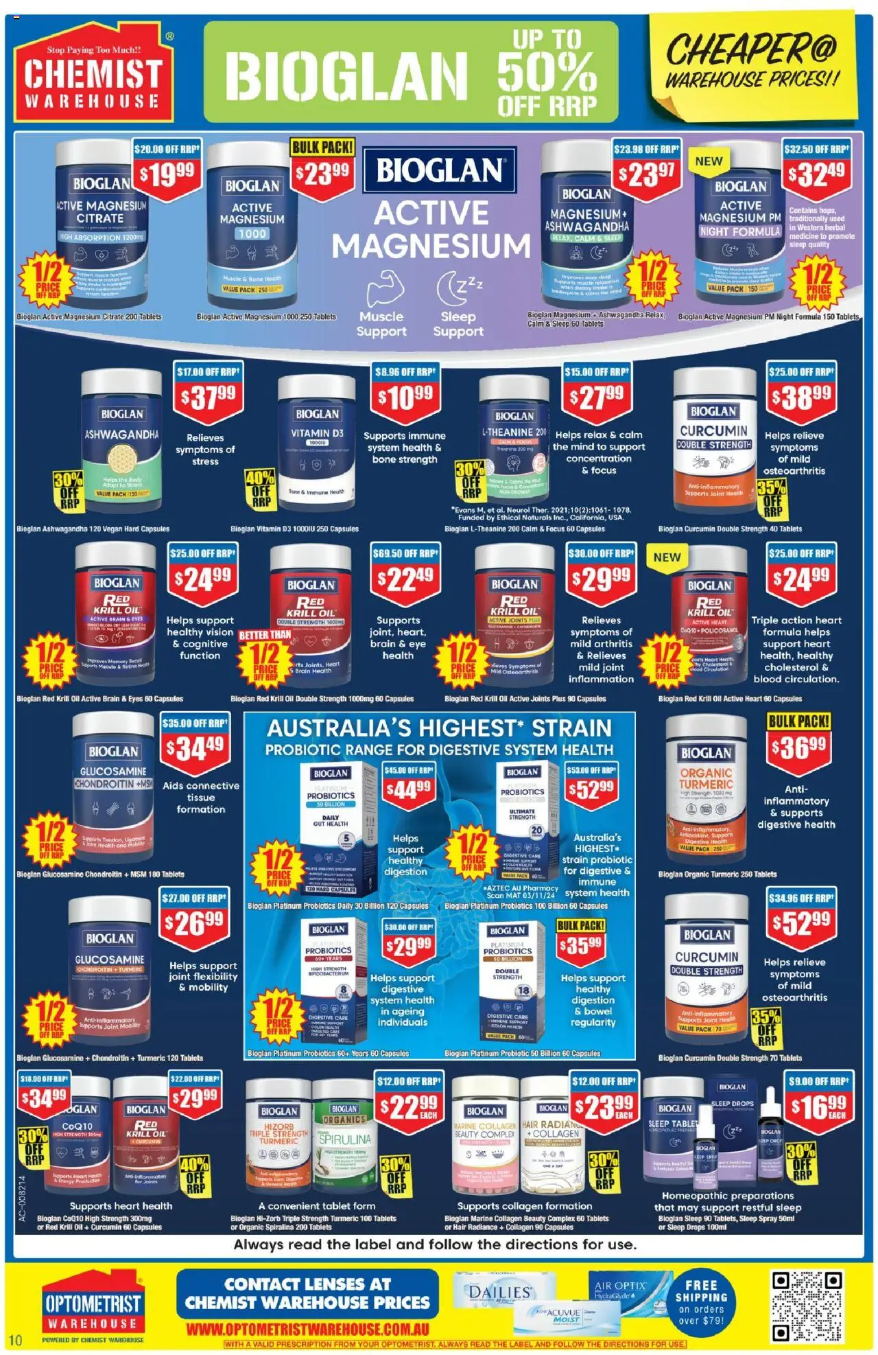 Chemist Warehouse catalogue - valid from 26.06.2025 | Page: 10 | Products: Oil, Tablet, Collagen, Vitamin