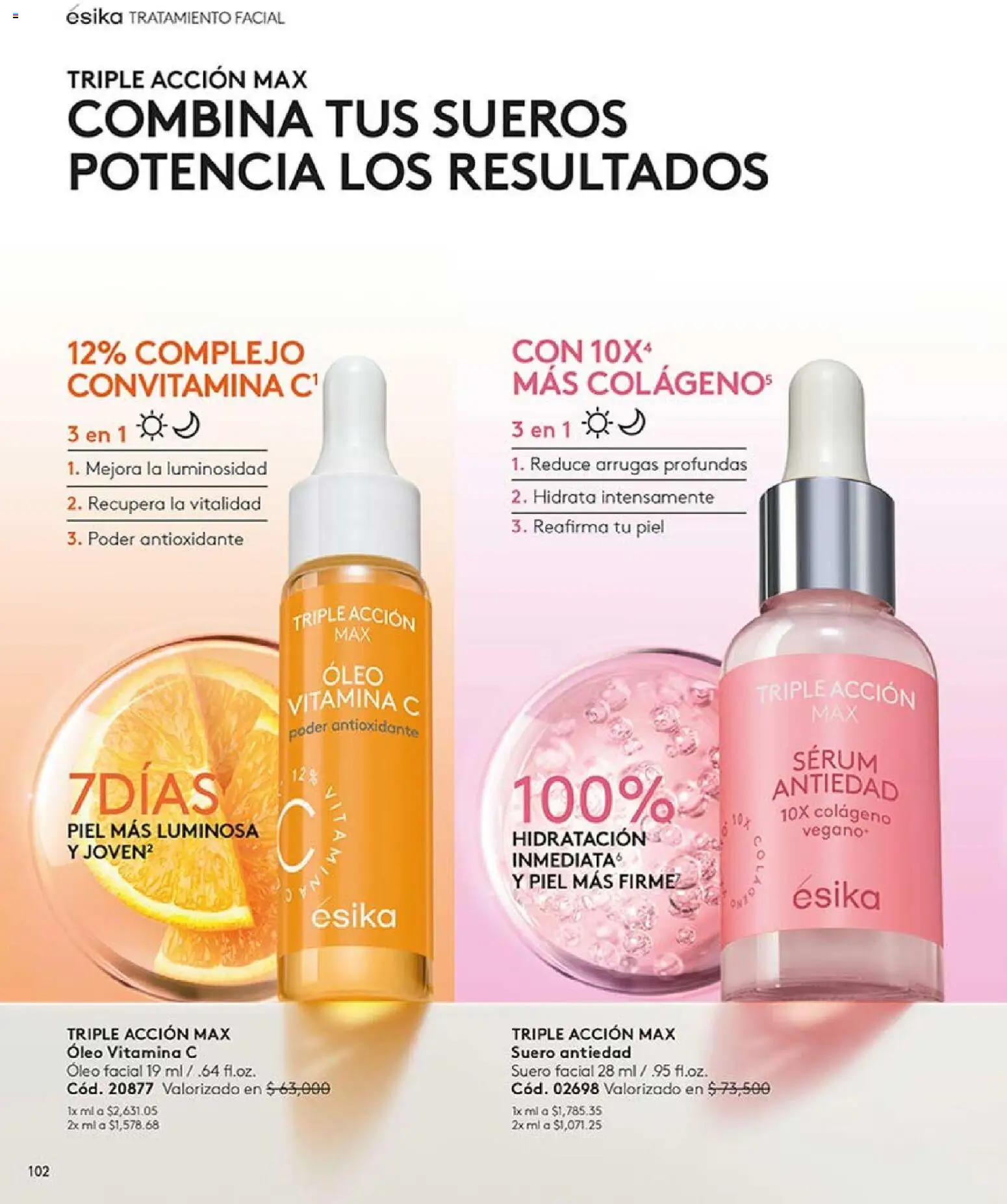 Ésika revista - valida desde el 03.11.2025 | Página: 114 | Productos: Serum