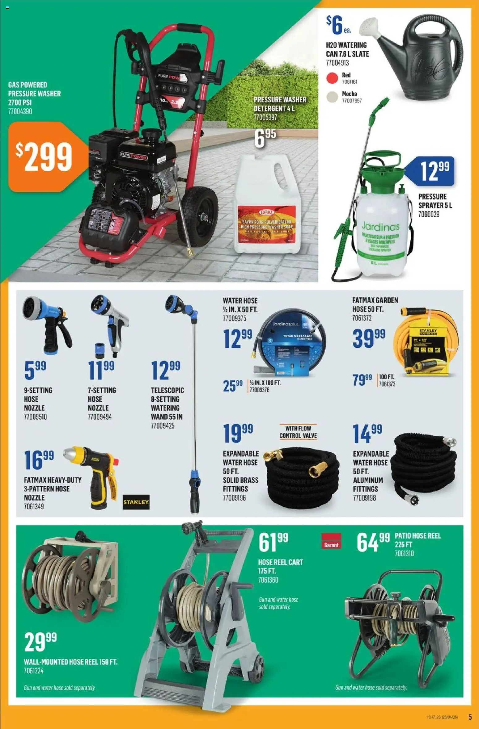 Canac flyer valid from 23.04.2026 | Page: 5 | Products: Soap, Detergent