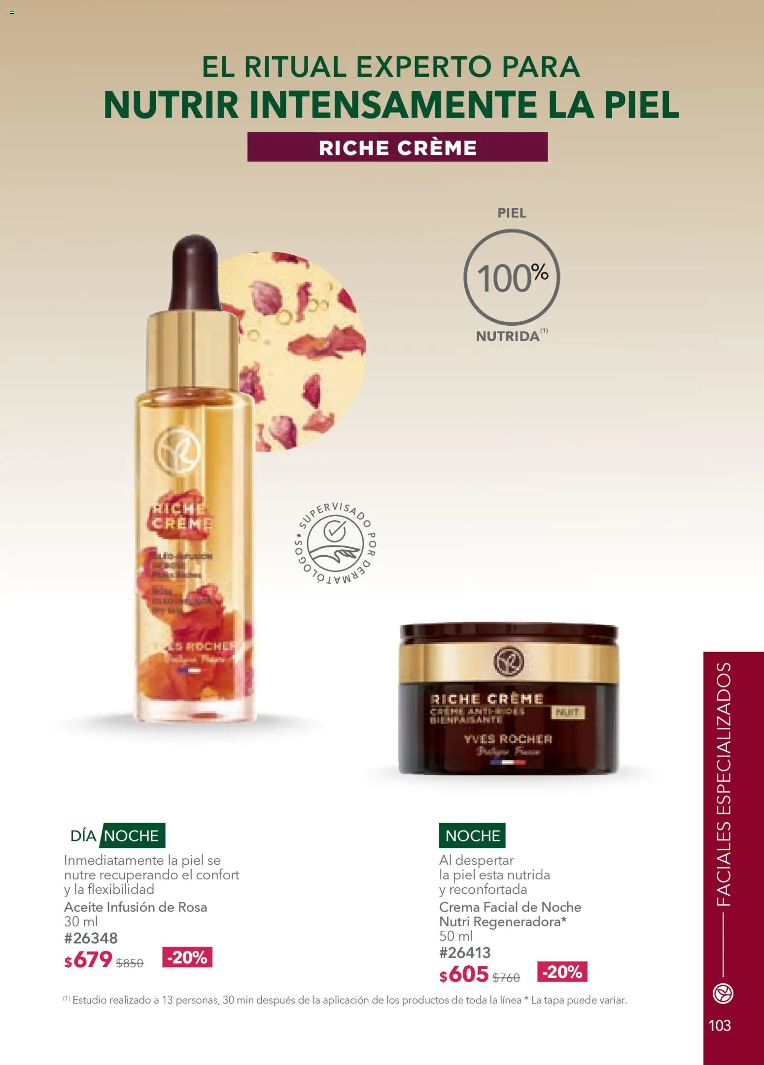 Nuevas ofertas de Yves Rocher válidas en toda la República Mexicana desde el 19.11.2025. ¡Encuentra las mejores ofertas en Yves Rocher campaña 16 2025! | Página: 105 | Productos: Crema, Aceite