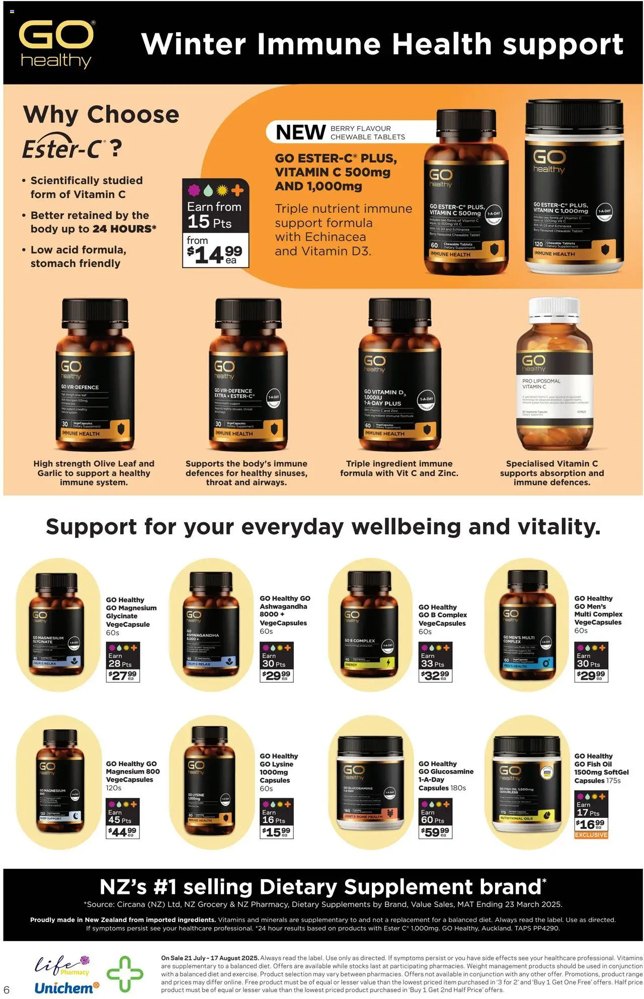 Life Pharmacy catalogue from 21.07.2025 | Page: 6