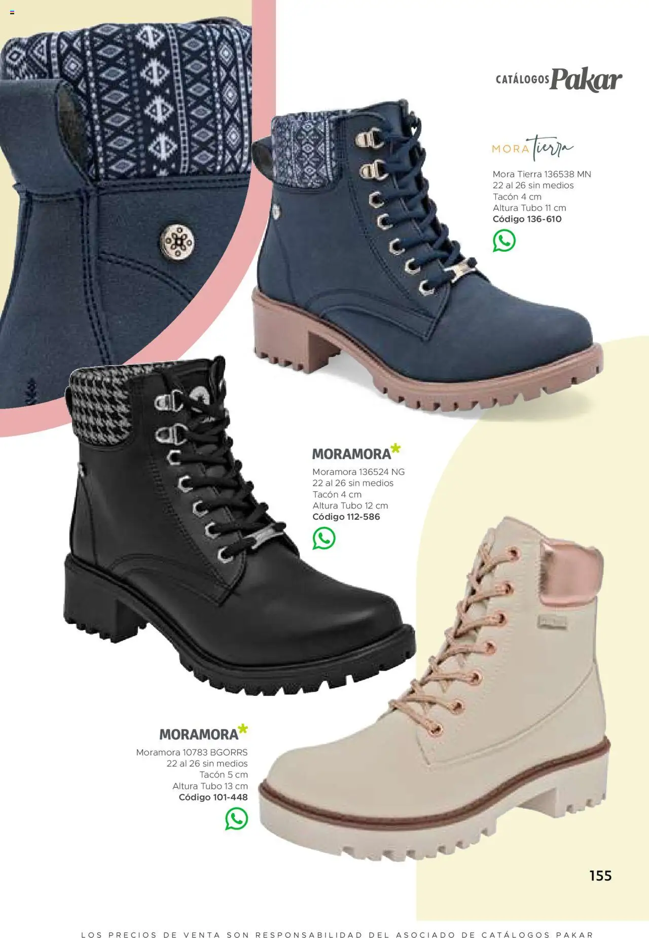 Nuevas ofertas de SC Pakar válidas en toda la República Mexicana desde el 24.07.2025. ¡Encuentra las mejores ofertas en SC Pakar - Catálogo Bota! | Página: 155