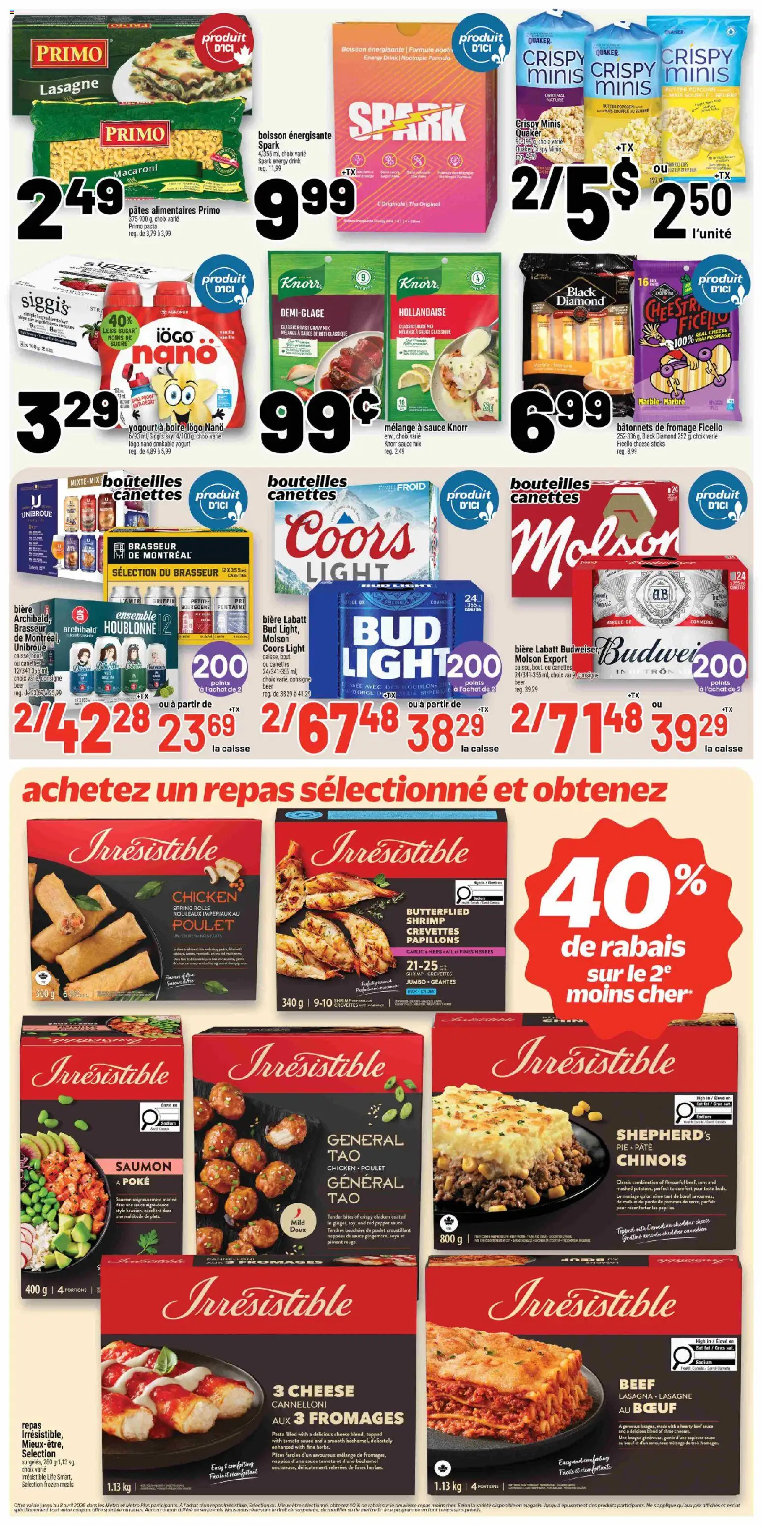 Metro flyer valid from 15.01.2026 | Page: 3 | Products: Beef, Butter, Cheese, Yogurt