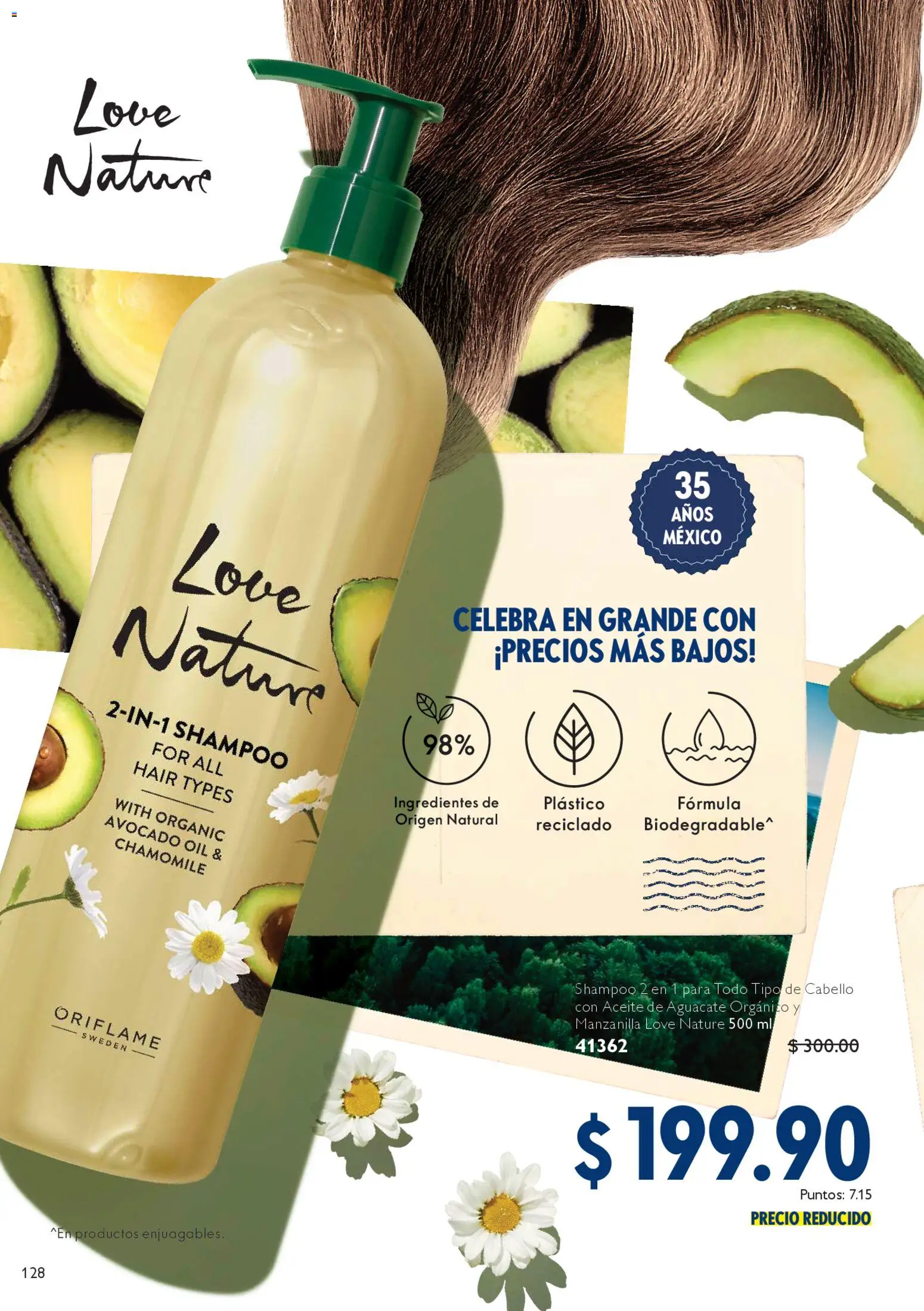 Nuevas ofertas de Oriflame válidas en toda la República Mexicana desde el 14.02.2026. ¡Encuentra las mejores ofertas en Oriflame campaña 3 2026! | Página: 128
