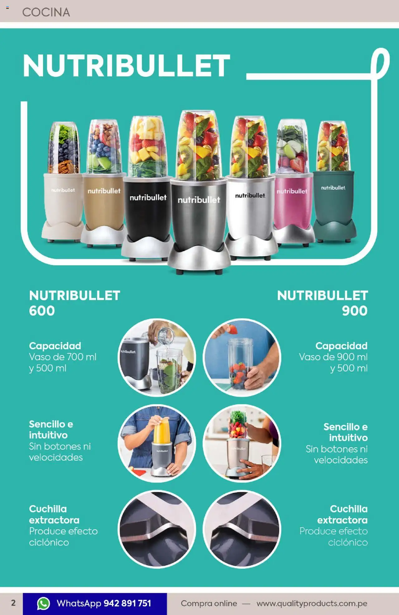 Catálogo Quality Products válido desde 01.07.2025 | Página: 2 | Productos: Cocina