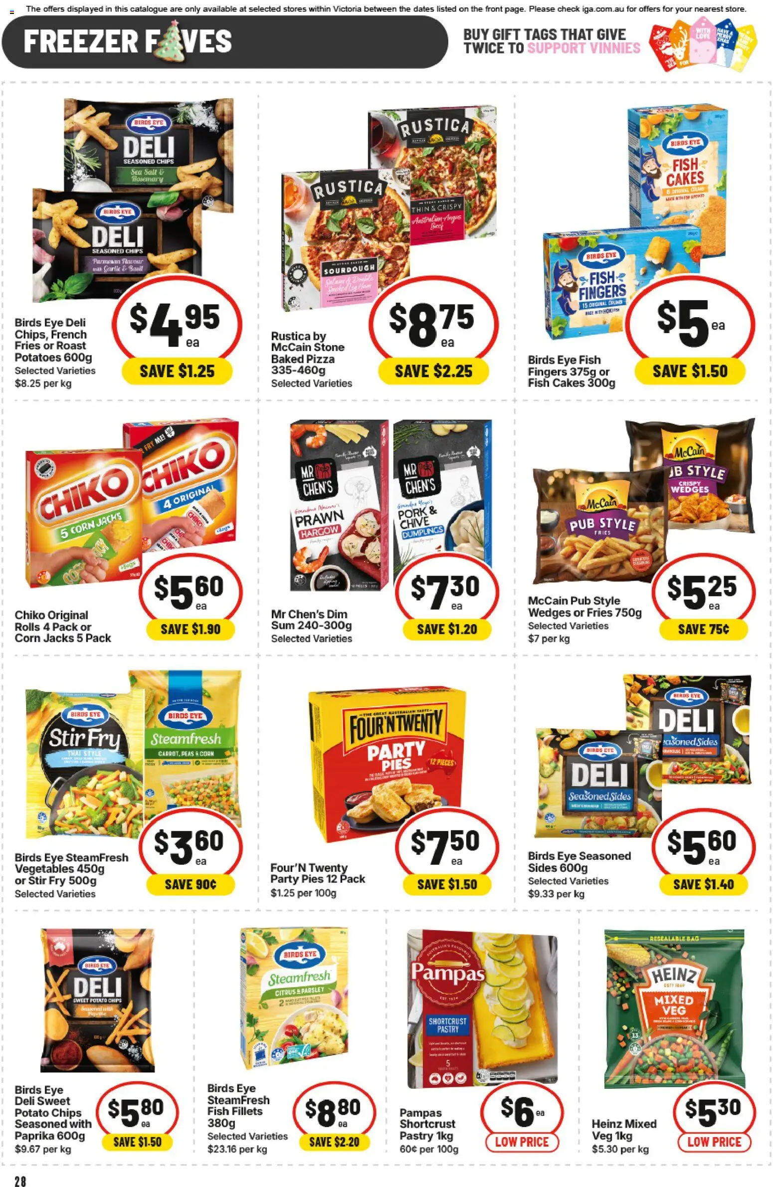 IGA catalogue - valid from 12.11.2025 | Page: 25 | Products: Milk, Dairy, Ham, Fridge