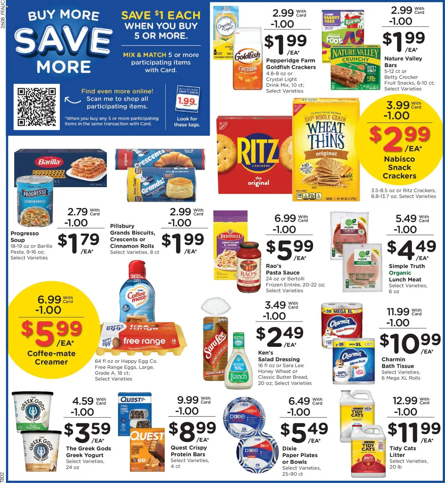 Fry's Food Weekly Ad - valid from 25.03.2026 | Page: 4 | Products: Chocolate, Pasta, Salad, Lemon