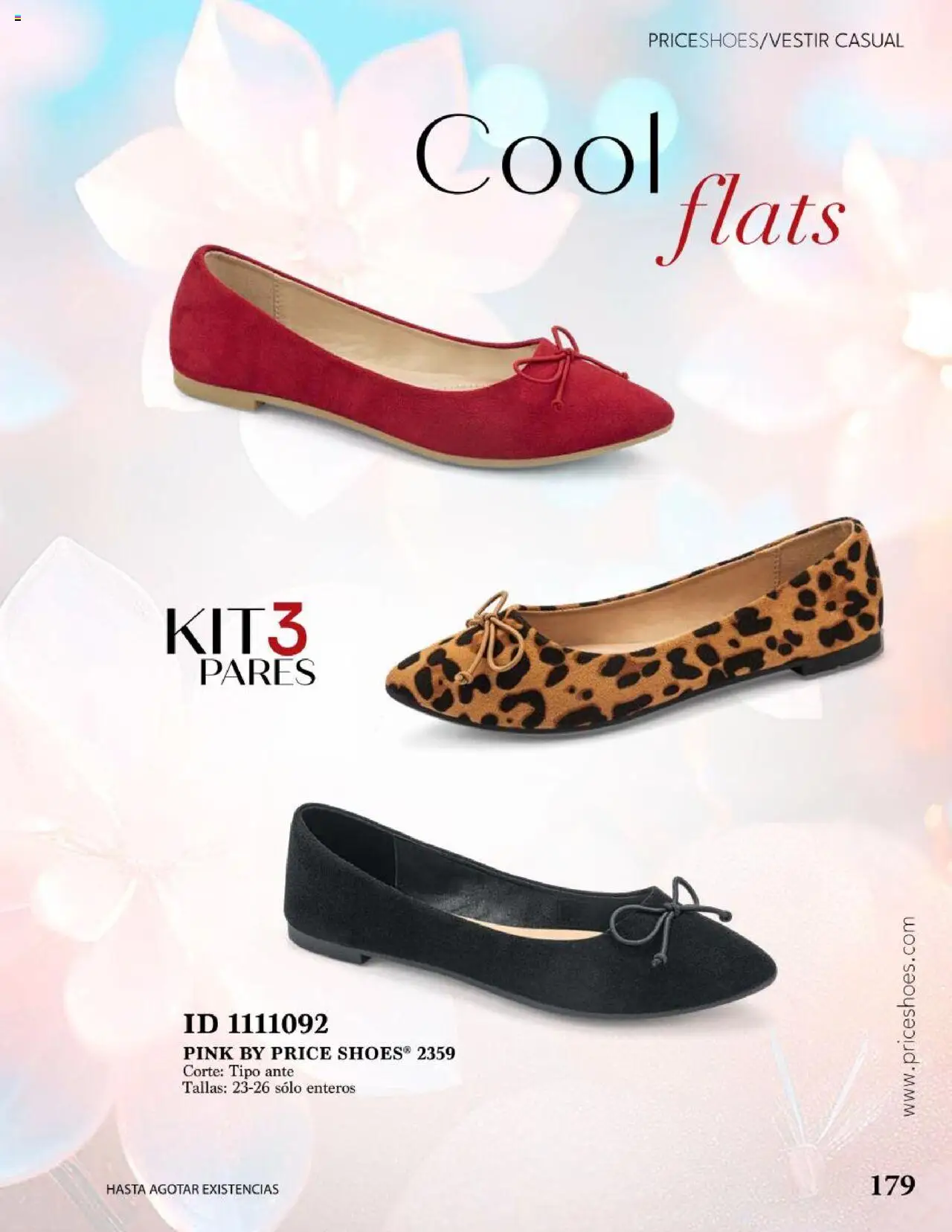 Nuevas ofertas de Price Shoes válidas en toda la República Mexicana desde el 05.08.2024. ¡Encuentra las mejores ofertas en Price Shoes catálogo Vestir Casual ! | Página: 179