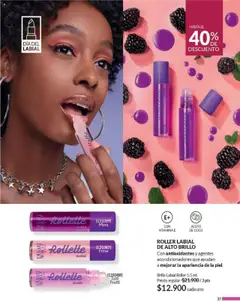 Avon revista - valida desde el 13.07.2025 | Página: 37 | Productos: Fresa, Brillo, Coco, Mora