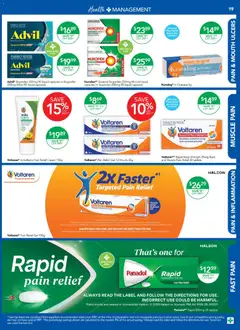 Preview of Terry White Catalogue Aberglasslyn - valid from 23.10.2025 | Page: 19 | Products: Cream, Tablets, Pain relief