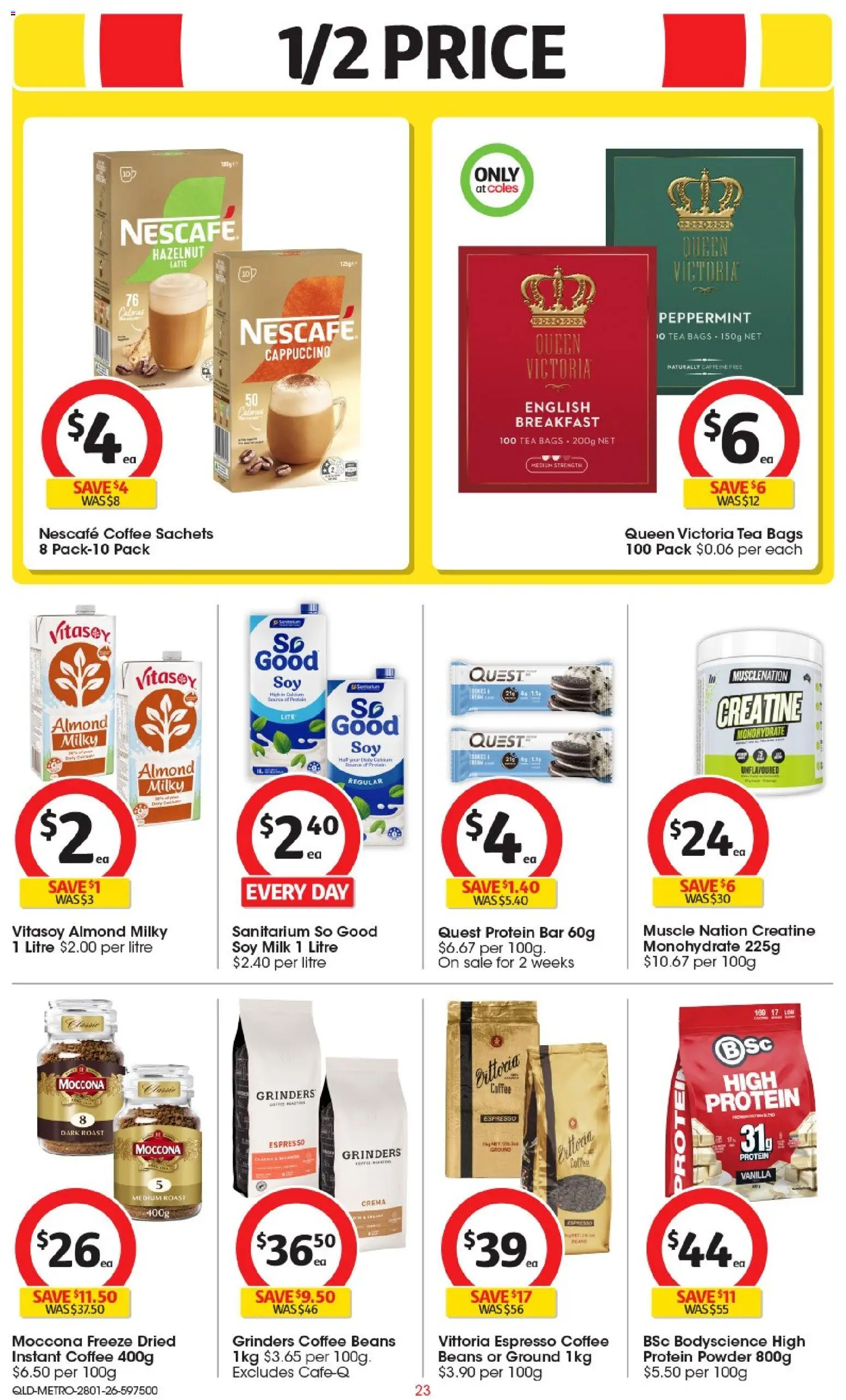 Coles catalogue - valid from 28.01.2026 | Page: 24 | Products: Powder, Coffee, Moccona, Nescafe