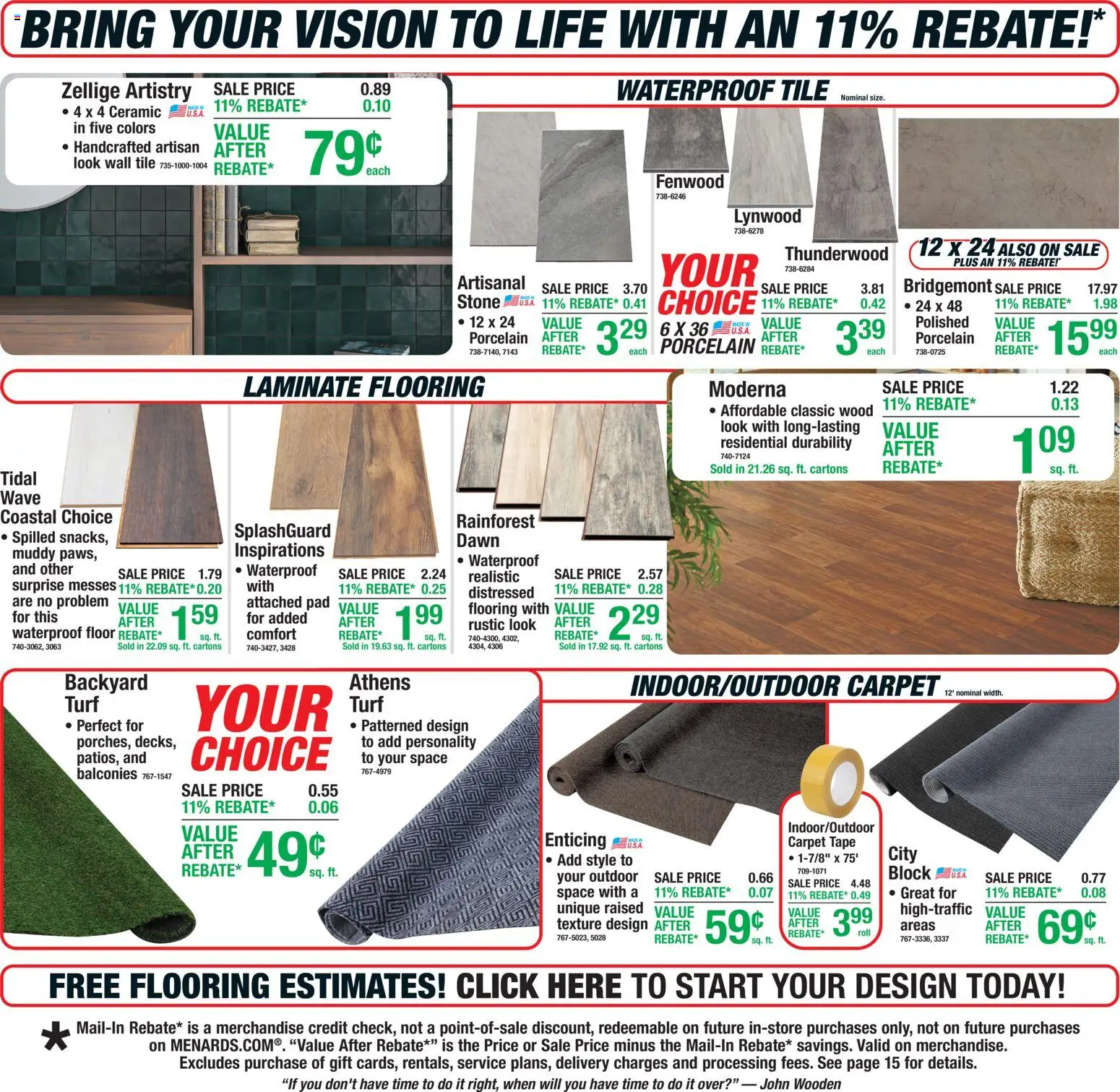 Menards Weekly Ad - valid from 30.04.2026 | Page: 16 | Products: Carpet