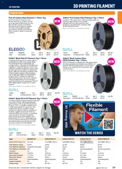 Preview of Jaycar Engineering & Scientific Catalogue 2025/2026  - valid from 09.07.2025 | Page: 39 | Products: Watch, Glue, Fan, Treatment