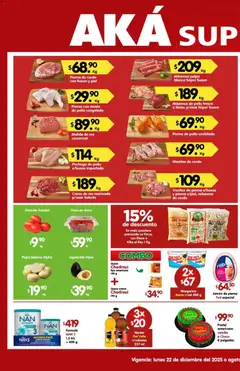 Vista previa de Arteli folleto Aká Super Bodega , nuevo folleto de la tienda, válido en México a partir del 22.12.2025