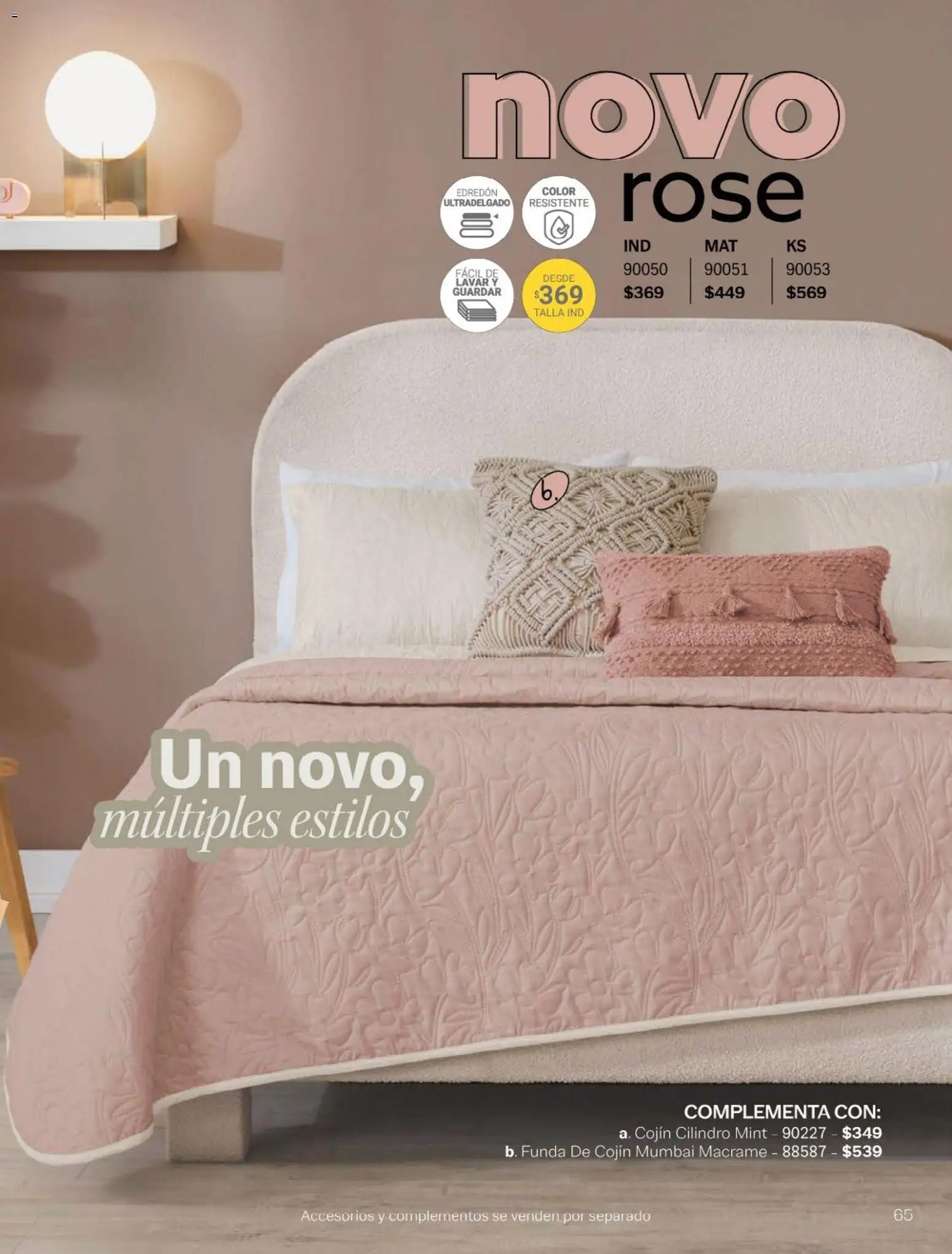 Nuevas ofertas de Vianney válidas en toda la República Mexicana desde el 23.01.2026. ¡Encuentra las mejores ofertas en Vianney catálogo Chavos! | Página: 67 | Productos: Funda