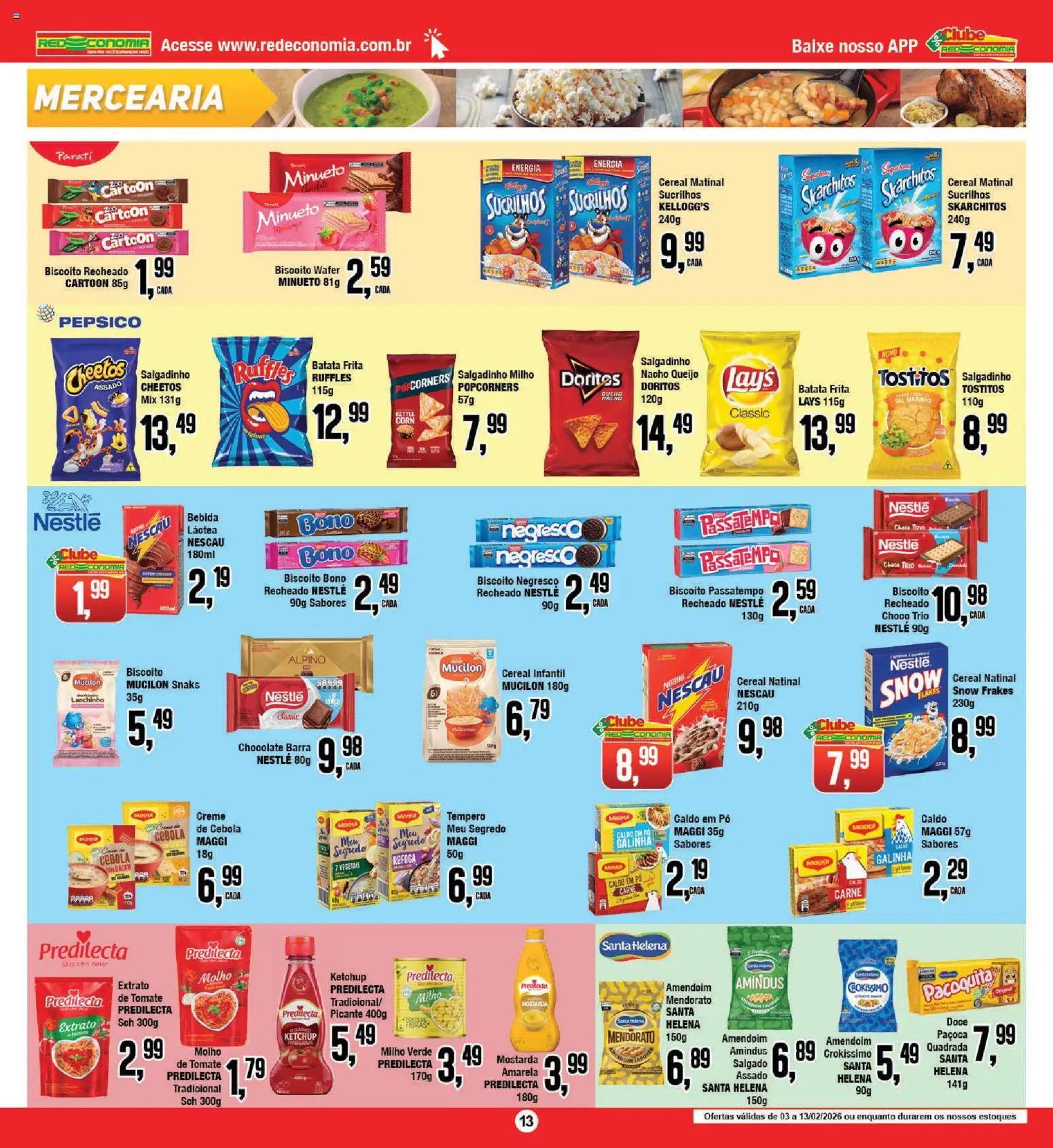 RedEconomia Folheto - válido de 03.02.2026 | Página: 13