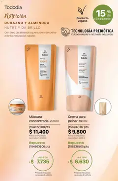 Vista previa Natura Catálogo Ciclo 4/2026 válido desde el 01.04.2026 | Página: 273 | Productos: Mascarilla, Durazno, Brillo, Almendra