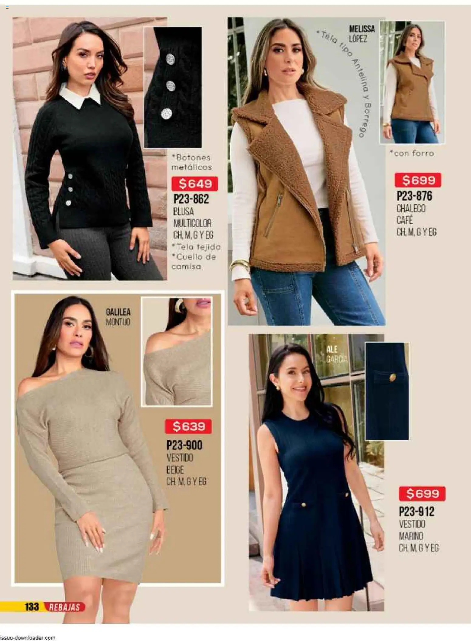 Nuevas ofertas de Cklass válidas en toda la República Mexicana desde el 31.10.2025. ¡Encuentra las mejores ofertas en Cklass catálogo Super Rebajas Ropa! | Página: 136 | Productos: Blusa, Camisa, Café, Vestido