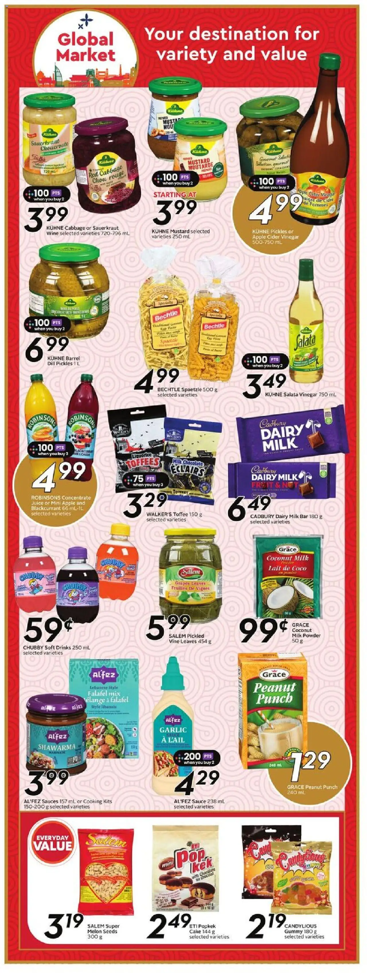 Safeway flyer valid from 02.10.2025 | Page: 15 | Products: Milk, Chocolate, Juice, Wine