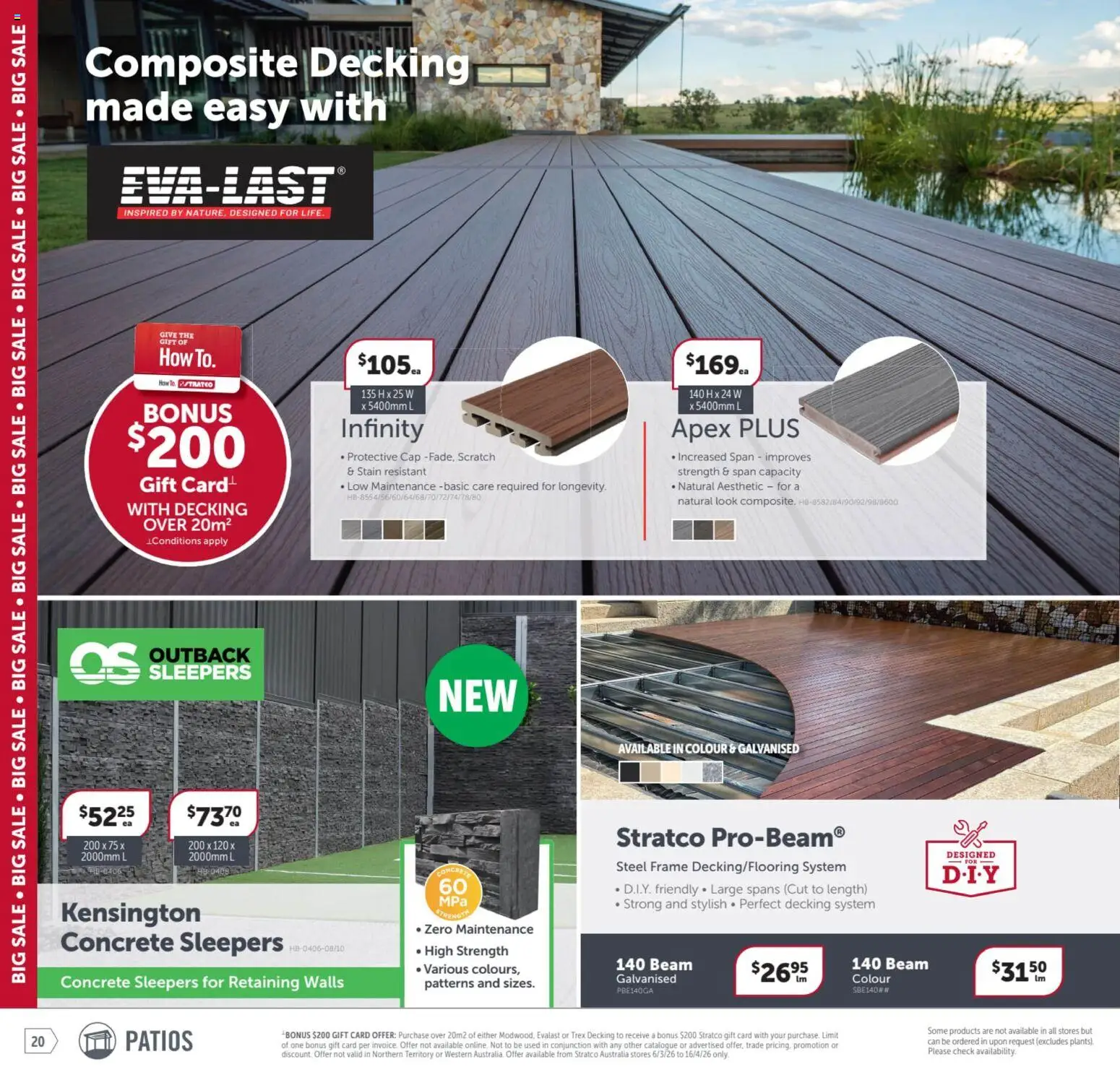 Stratco catalogue - valid from 06.03.2026 | Page: 20 | Products: Decking, Cap
