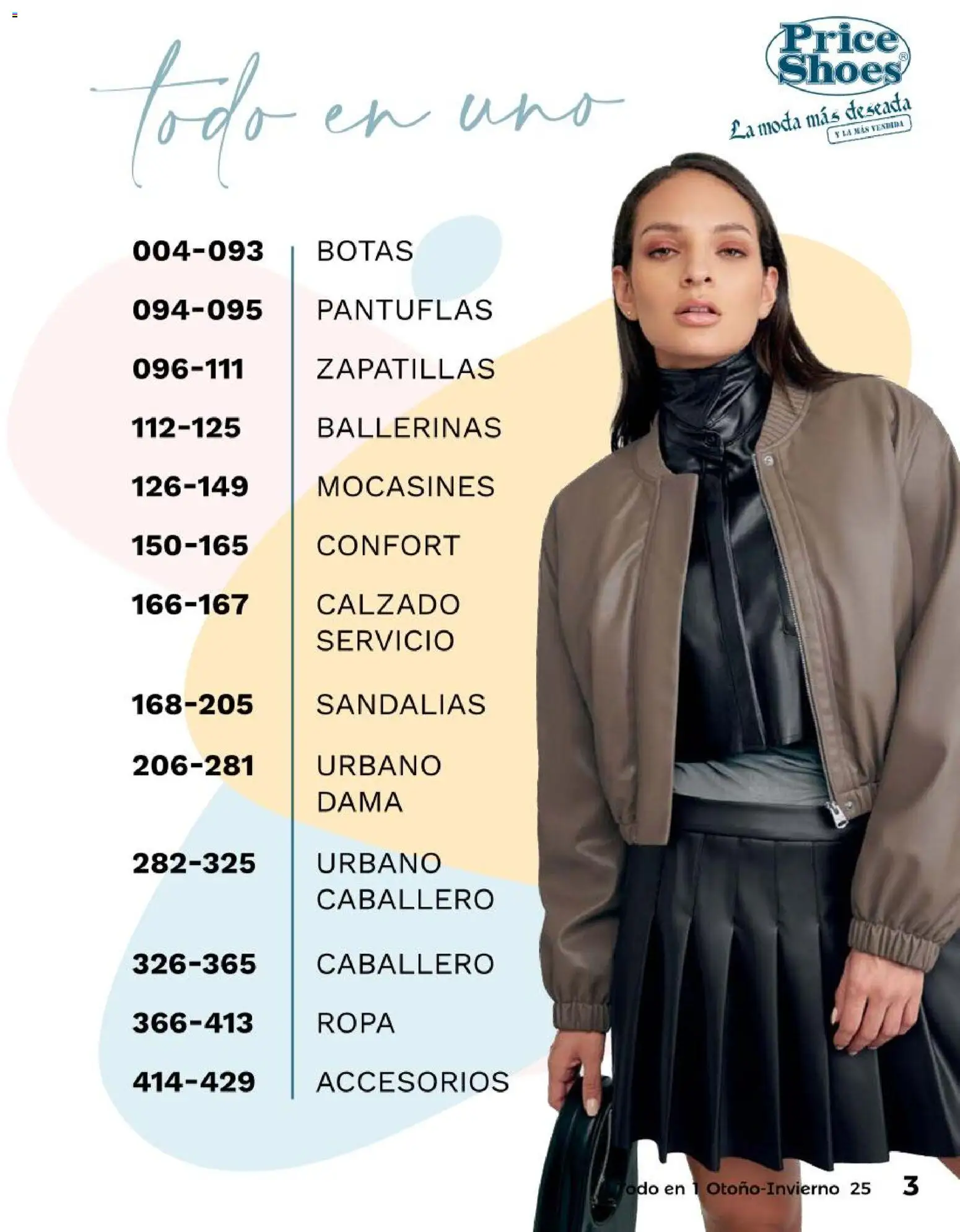 Nuevas ofertas de Price Shoes válidas en toda la República Mexicana desde el 27.10.2025. ¡Encuentra las mejores ofertas en Price Shoes catálogo Todo en uno! | Página: 3 | Productos: Mocasines, Botas, Ropa, Zapatillas