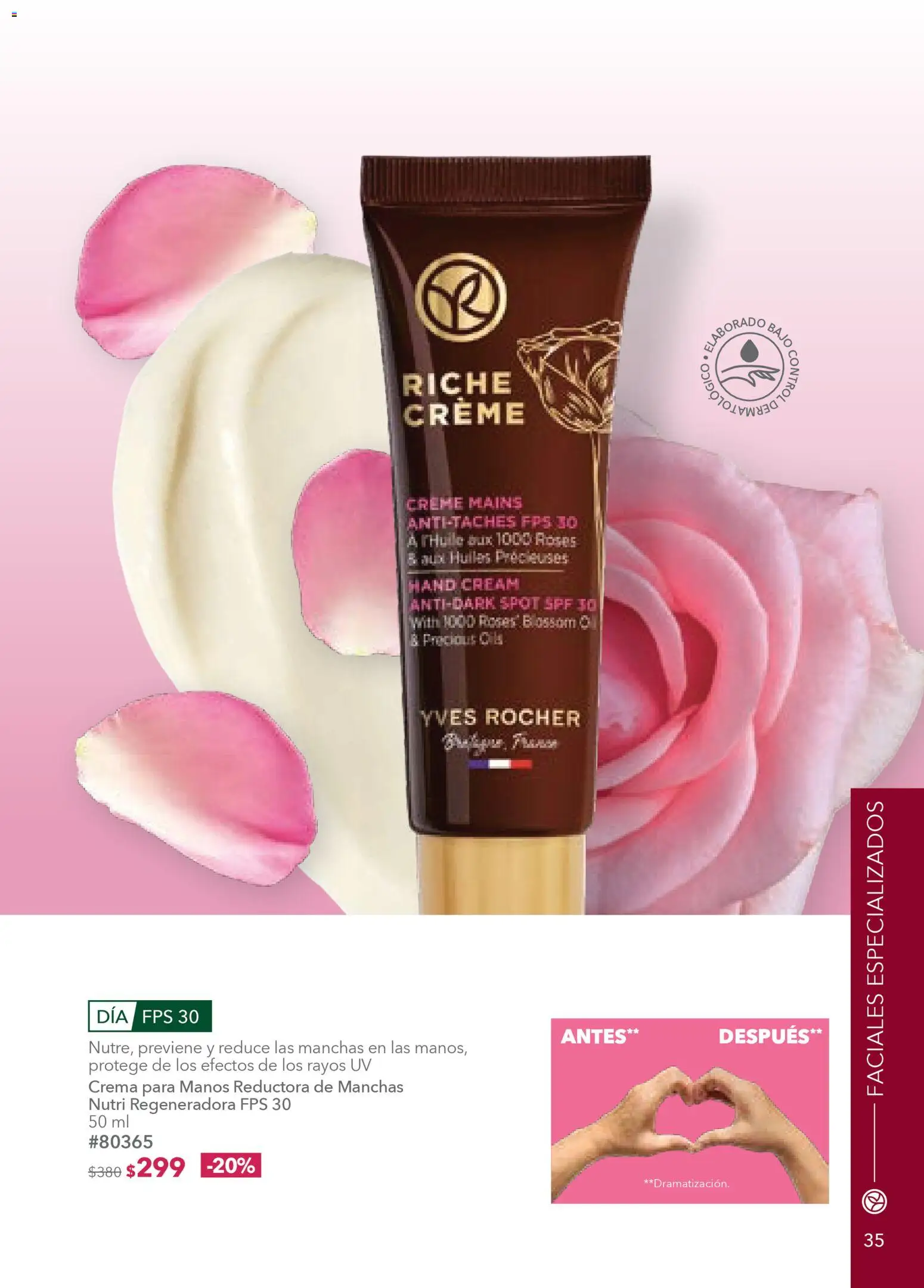 Nuevas ofertas de Yves Rocher válidas en toda la República Mexicana desde el 03.03.2026. ¡Encuentra las mejores ofertas en Yves Rocher campaña 4 2026! | Página: 35 | Productos: Crema