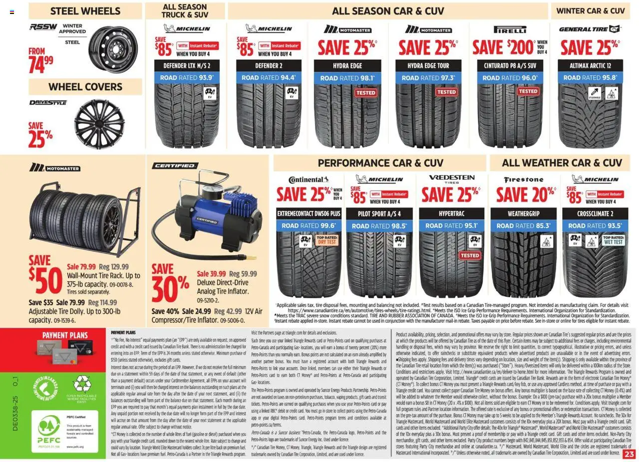 Canadian Tire flyer valid from 12.09.2025 | Page: 33