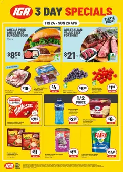 Preview of IGA Weekend Specials WA - valid from 24.04.2026